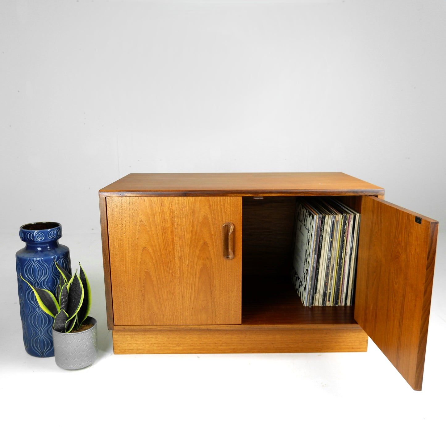 Teak G Plan Record Cabinet - Mid Century - Drinks/Cocktail Sideboard