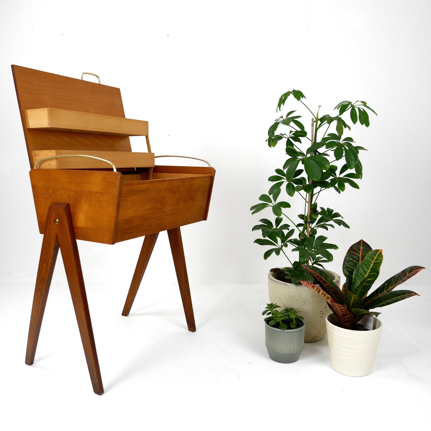 Mid Century Swedish Sewing Box