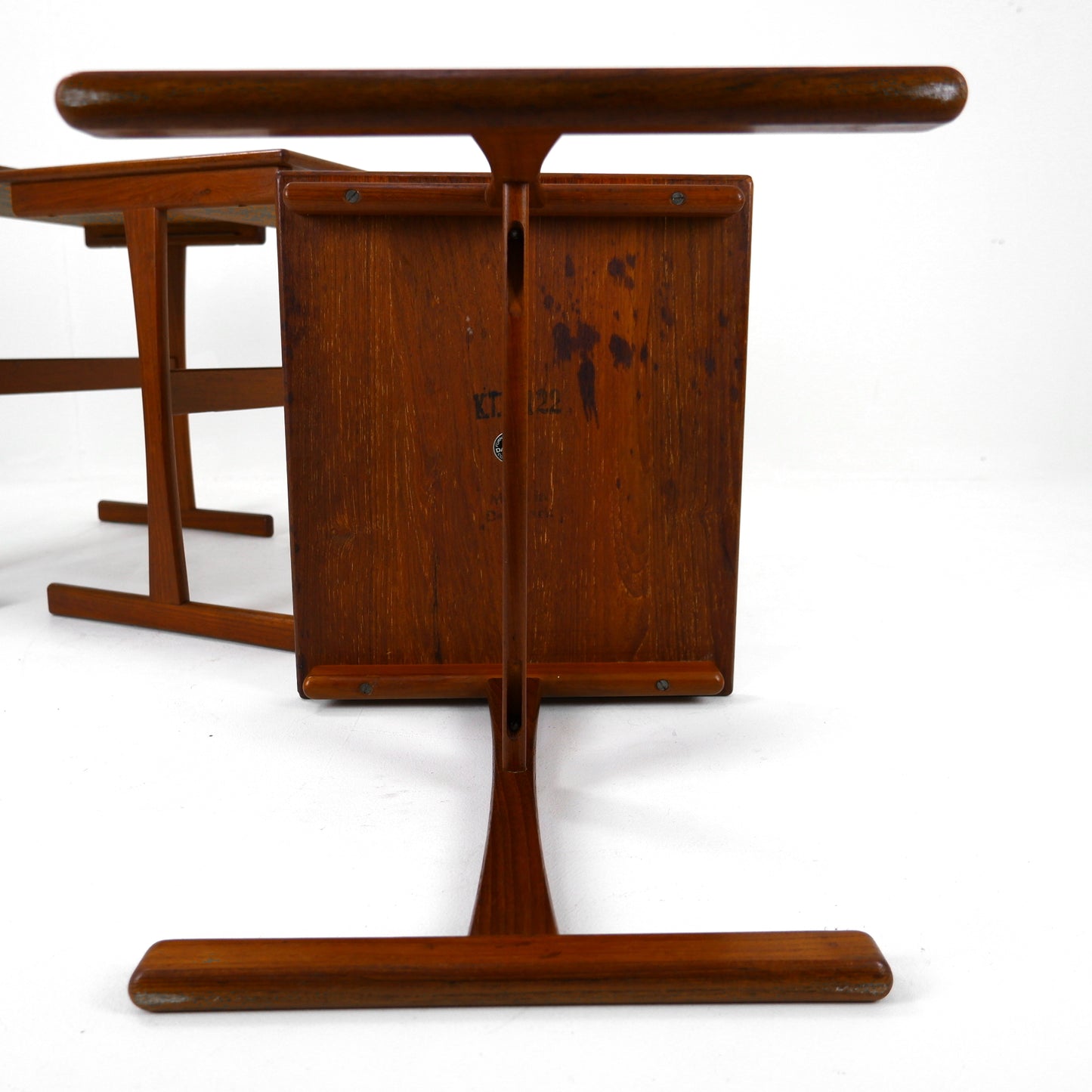 Danish Modern Nest of Tables by Kai Kristiansen in Teak - Mid Century