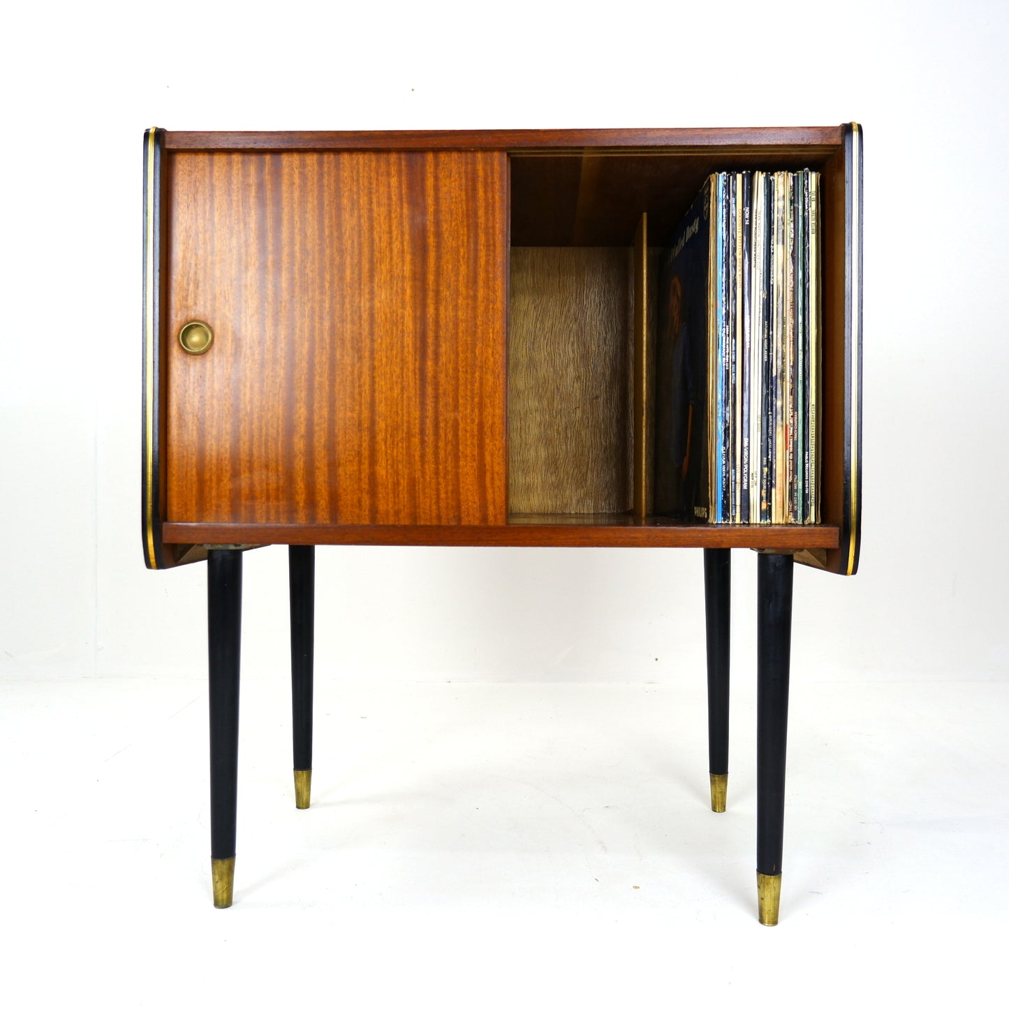 MCM 1950's "Homeworthy" Atomic RECORD CABINET - Free UK Delivery