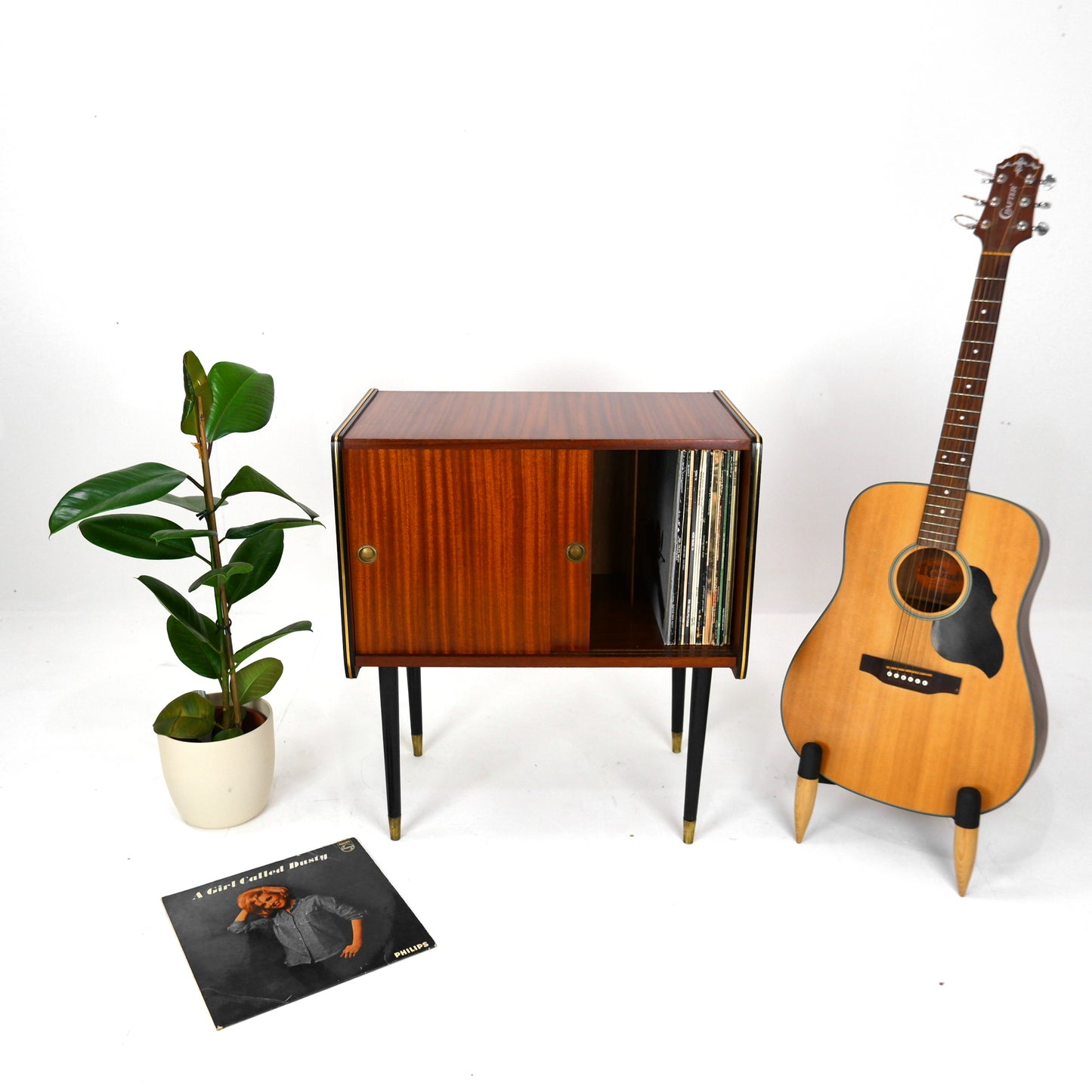 MCM 1950's "Homeworthy" Atomic RECORD CABINET - Free UK Delivery