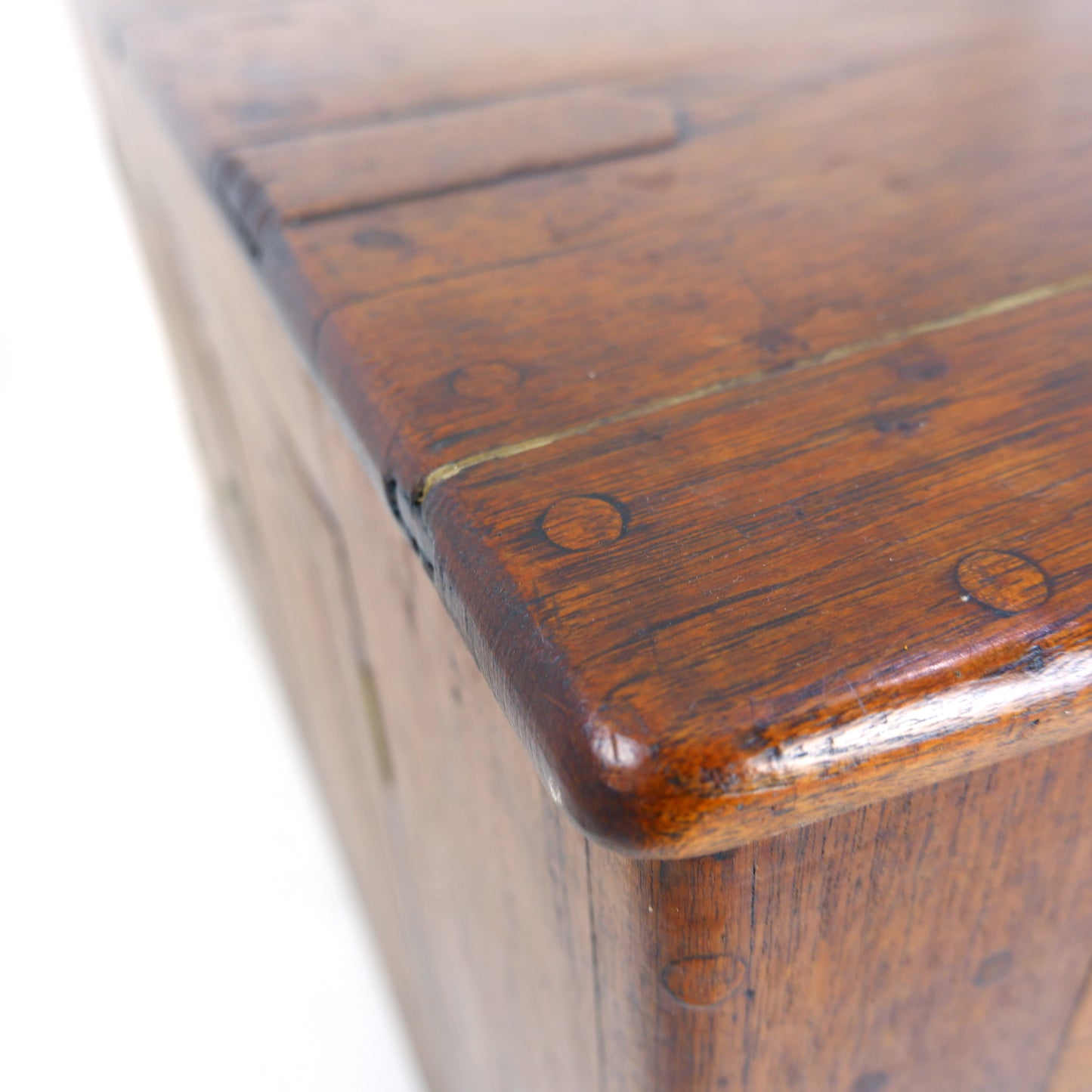 Large Antique Victorian Blanket Box / Window Seat / End of Bed Storage Cupboard- FREE DELIVERY