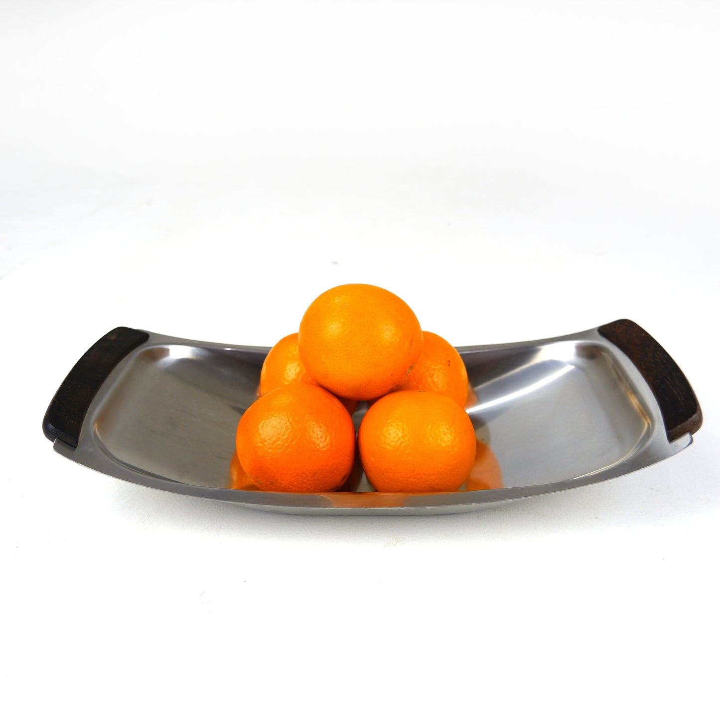 Mid Century Danish Stainless Steel Serving Dishes - Danish Modern - Modernist