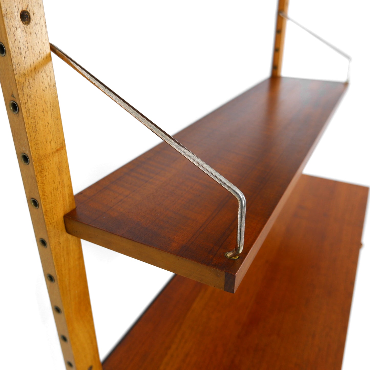 Danish Royal System Teak Shelving Wall Unit by Poul Cadovius - Bookcase - Mid Century