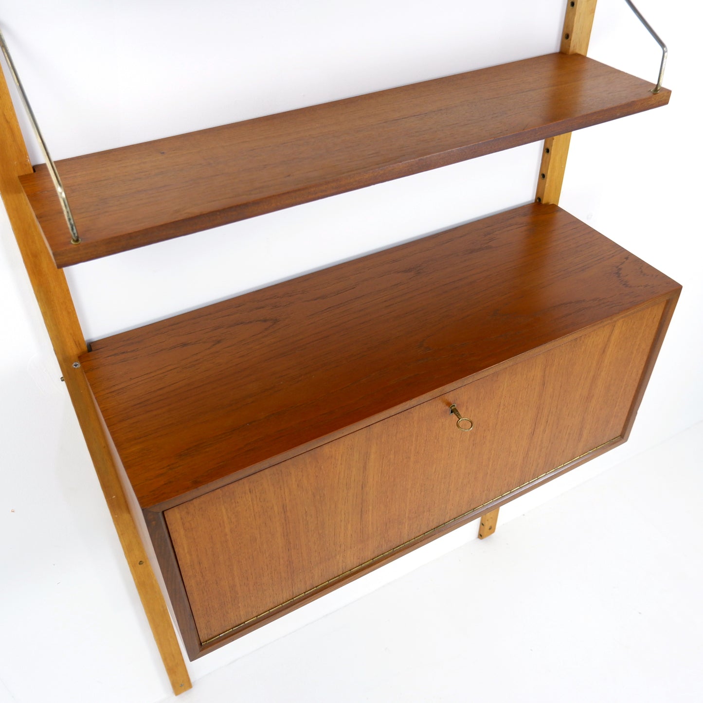Danish Royal System Desk Wall Unit by Poul Cadovius