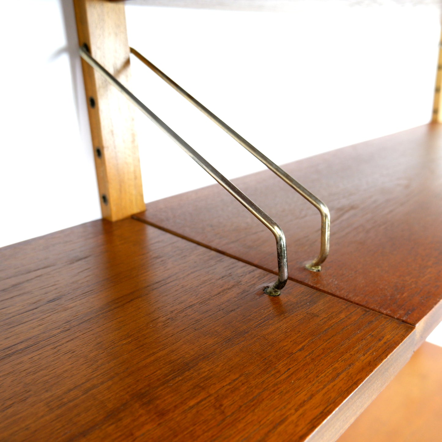 Danish Royal System Double Cocktail Cabinet & Desk Wall Unit by Poul Cadovius