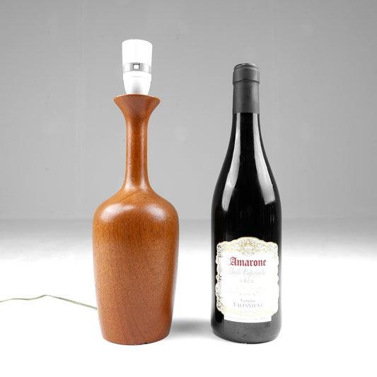 Mid Century Teak Table Lamp