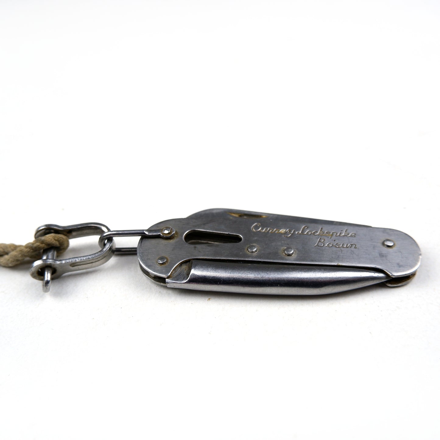 Currey Bosun Lockspike Yachtsmans Schooner Folding Knife, Stainless Steel - Chichester