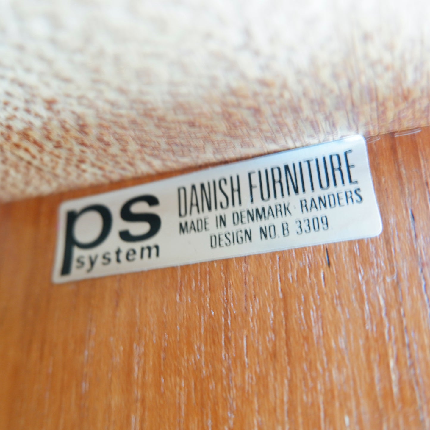 Mid Century Danish PS System Desk with Cabinet in Teak - Modular Ladder Wall Unit Shelving