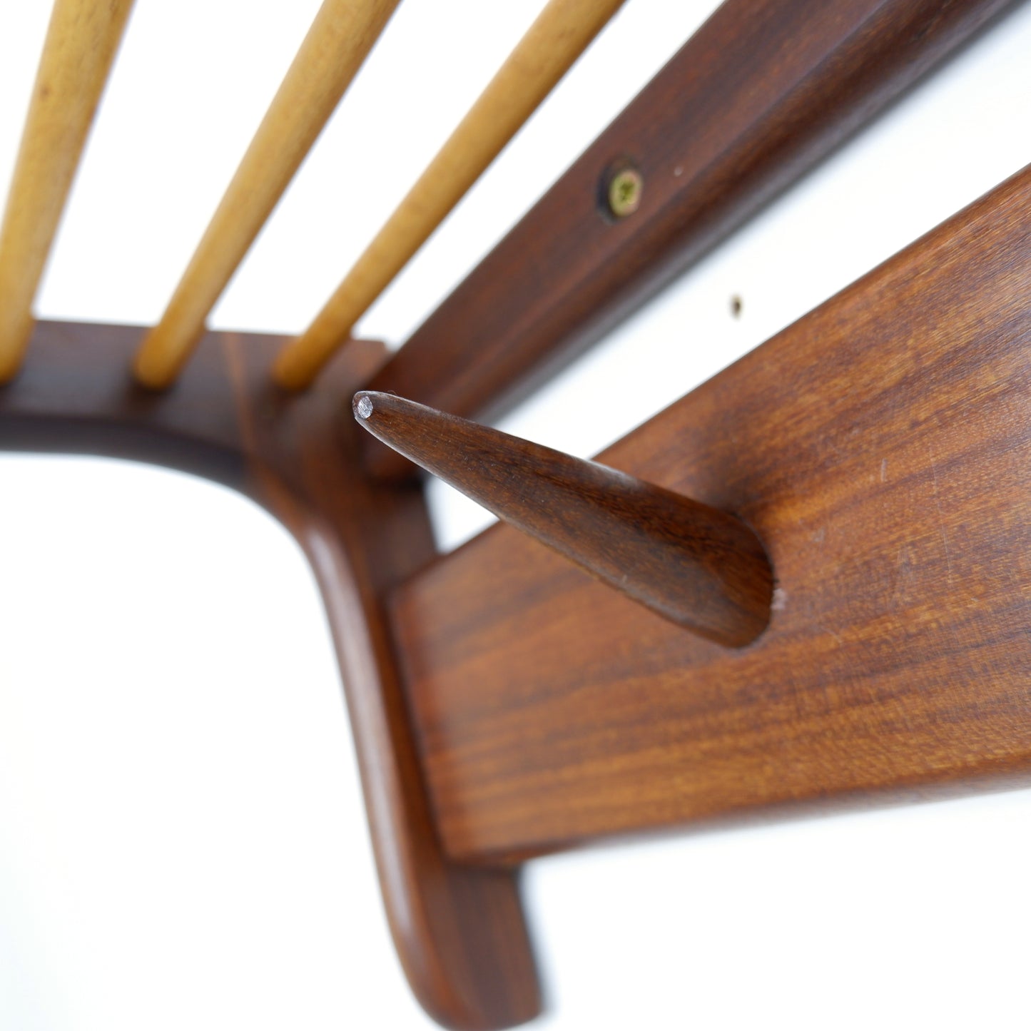Mid Century Coat Rack by John Herbert for A.Younger Ltd in Teak - Wall Mounted