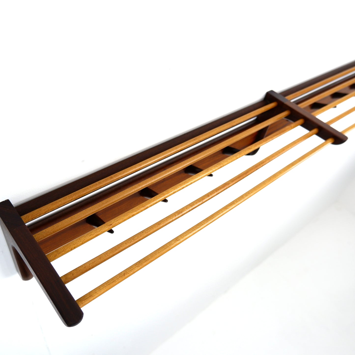 Mid Century Coat Rack by John Herbert for A.Younger Ltd in Teak - Wall Mounted