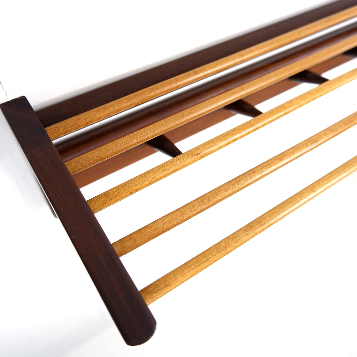 Mid Century Coat Rack by John Herbert for A.Younger Ltd in Teak - Wall Mounted