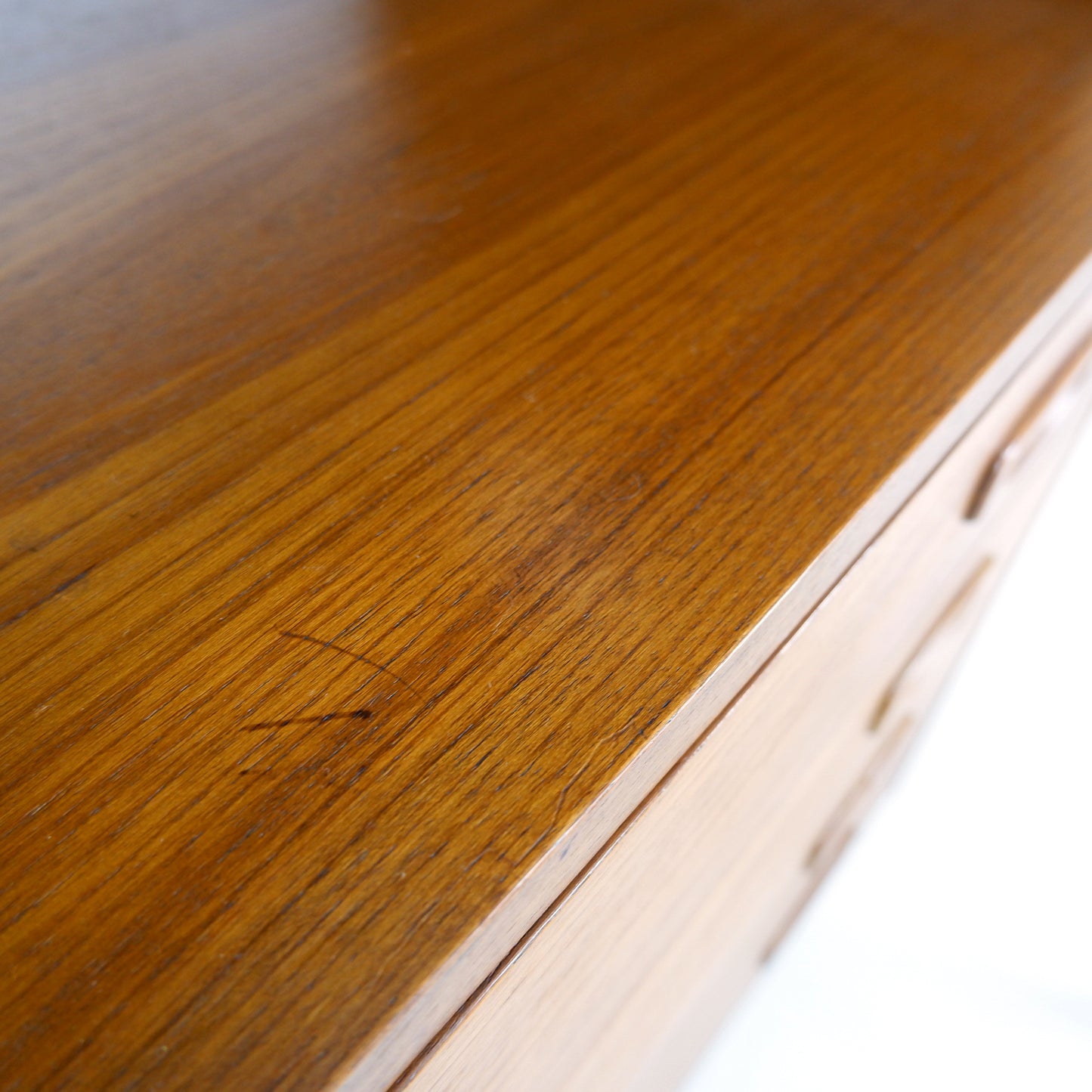 Mid Century Danish PS System Teak Wall Units -3 Bays - Desk, Bookshelves and Cabinets - Modular Ladder Shelving
