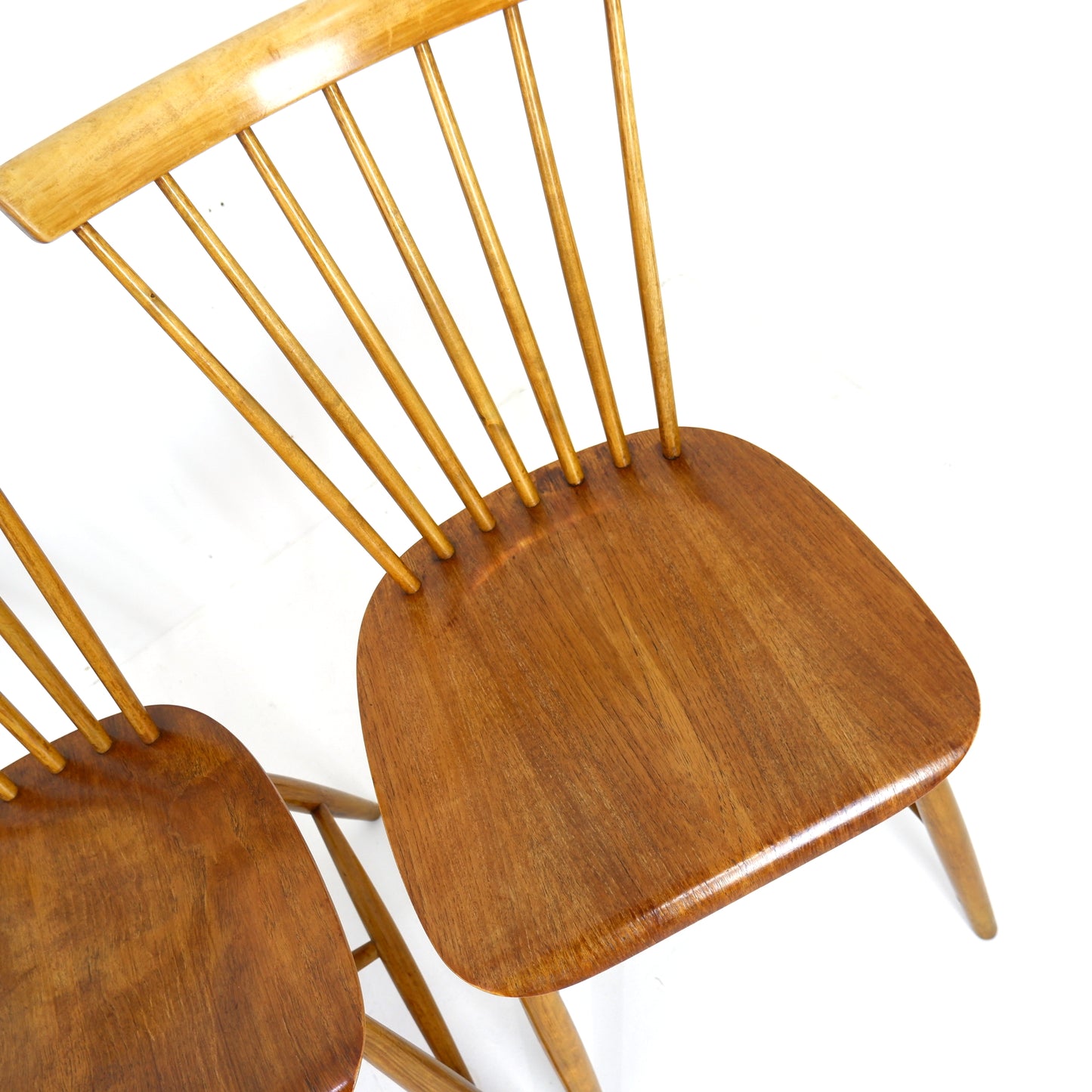 Mid Century Swedish Dining Chairs for Haga Fors Mobel by Sven Erik Fryklund - Set of 6 Mid Century