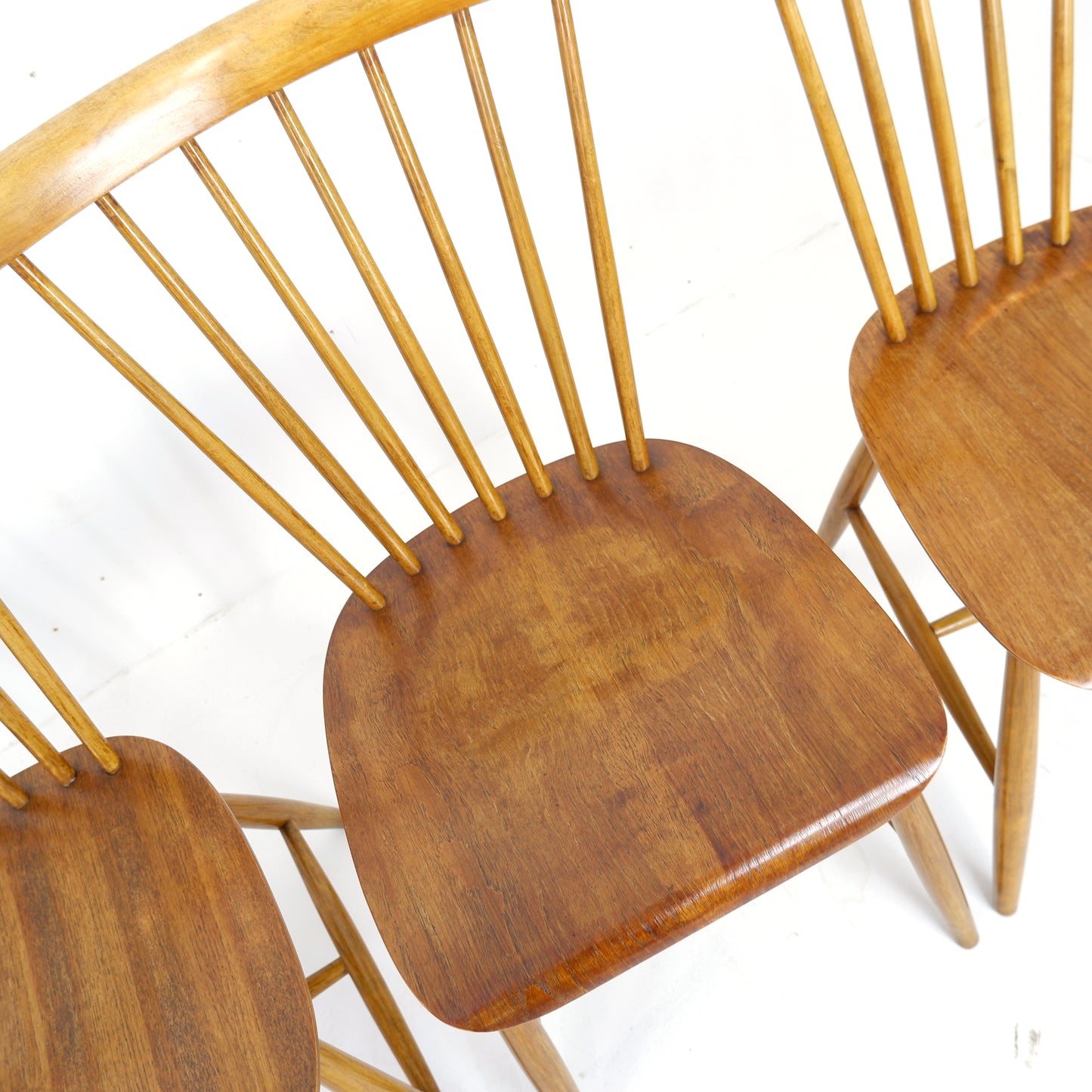 Mid Century Swedish Dining Chairs for Haga Fors Mobel by Sven Erik Fryklund - Set of 6 Mid Century