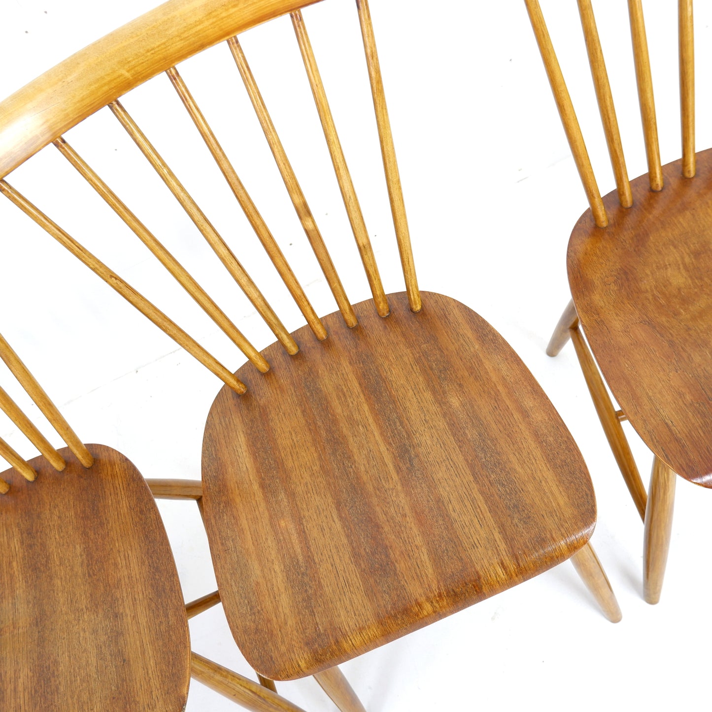 Mid Century Swedish Dining Chairs for Haga Fors Mobel by Sven Erik Fryklund - Set of 6 Mid Century