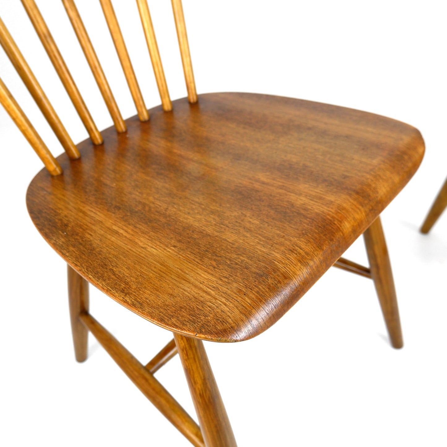 Mid Century Swedish Dining Chairs for Haga Fors Mobel by Sven Erik Fryklund - Set of 6 Mid Century