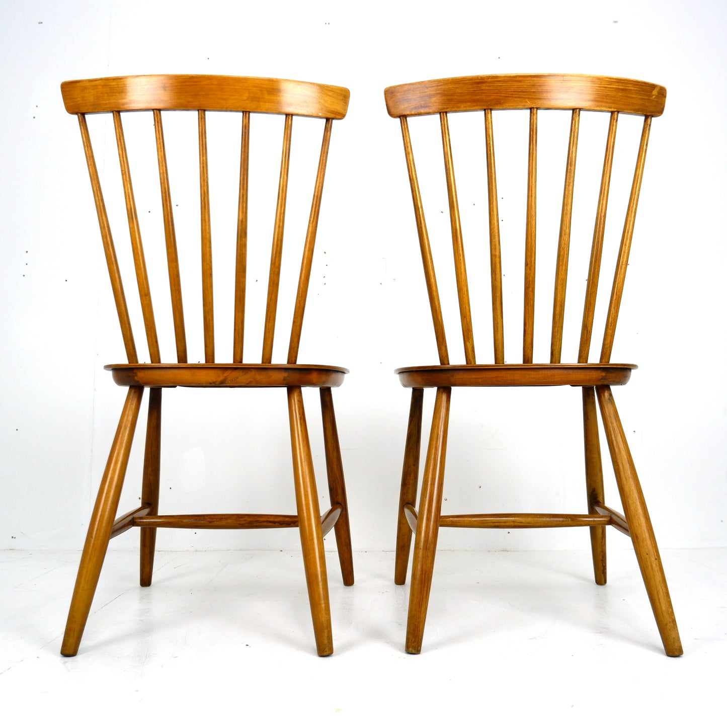 Mid Century Swedish Dining Chairs for Haga Fors Mobel by Sven Erik Fryklund - Set of 6 Mid Century