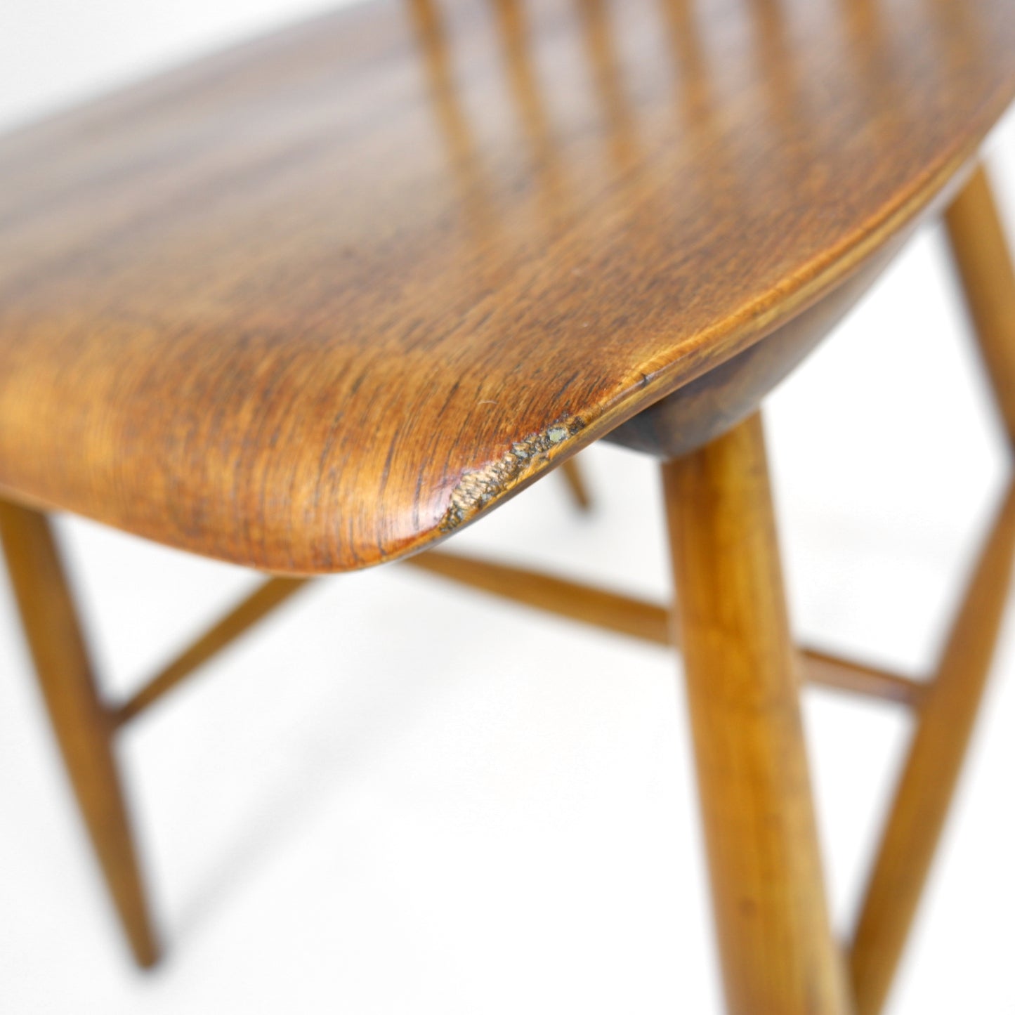 Mid Century Swedish Dining Chairs for Haga Fors Mobel by Sven Erik Fryklund - Set of 6 Mid Century
