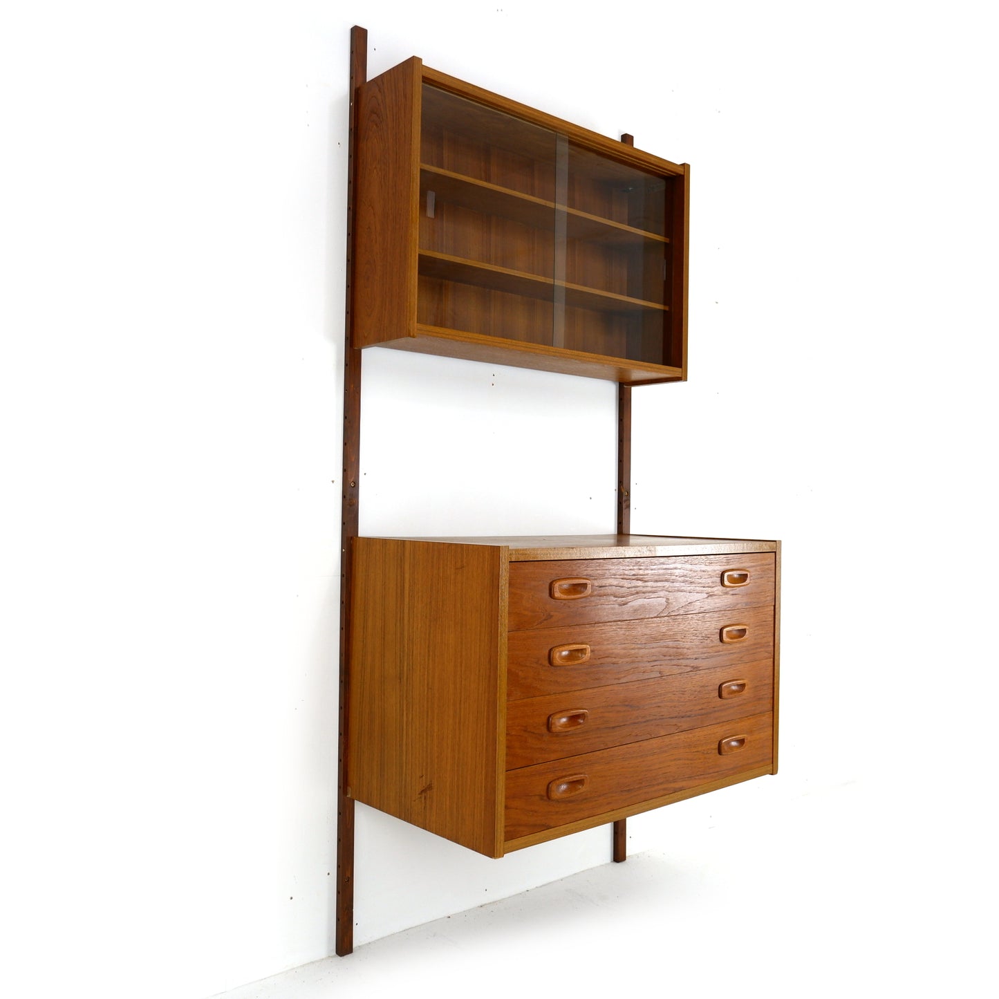 Danish PS System Wall Units / Sideboard - Drawers and Cabinet - Mid Century Shelving