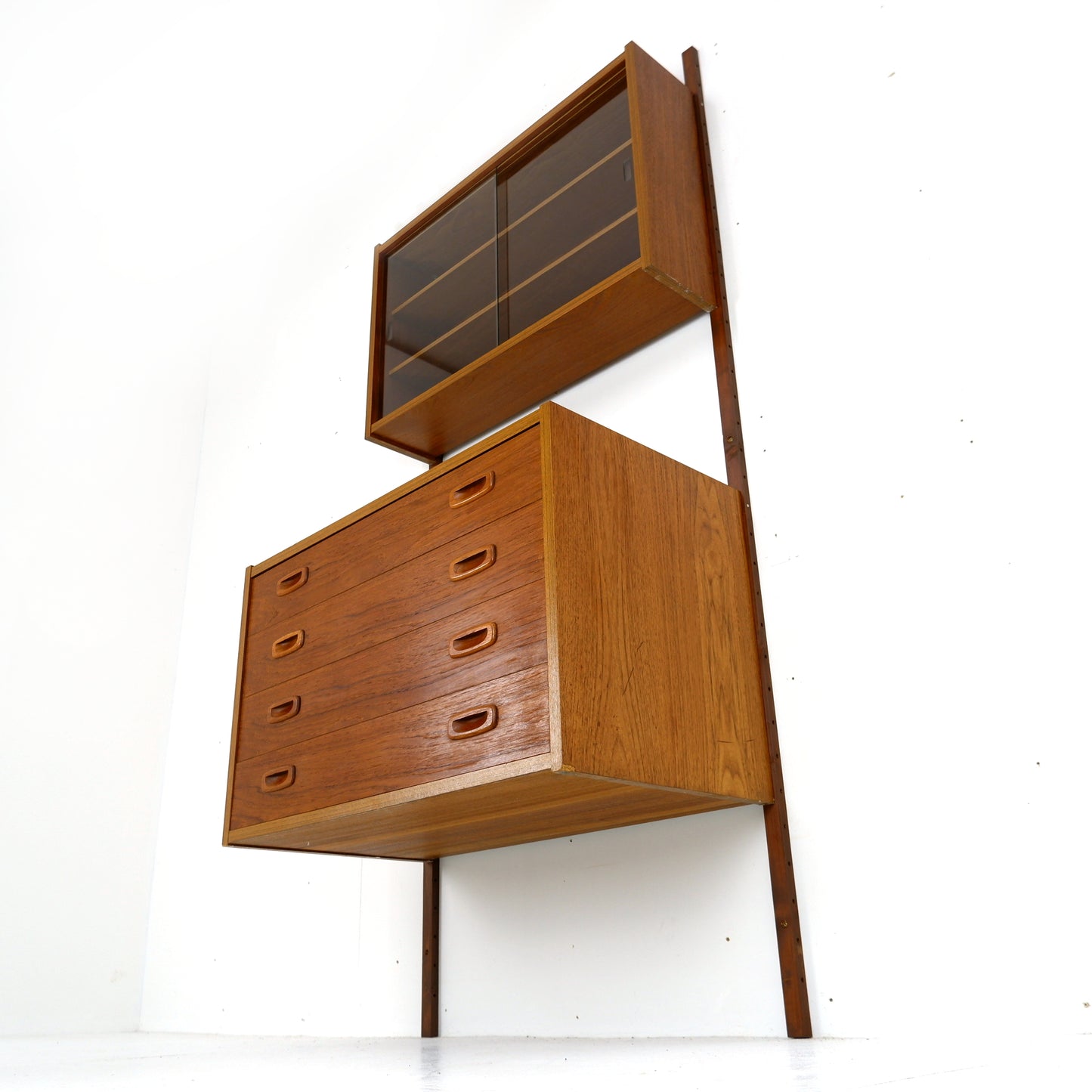 Danish PS System Wall Units / Sideboard - Drawers and Cabinet - Mid Century Shelving