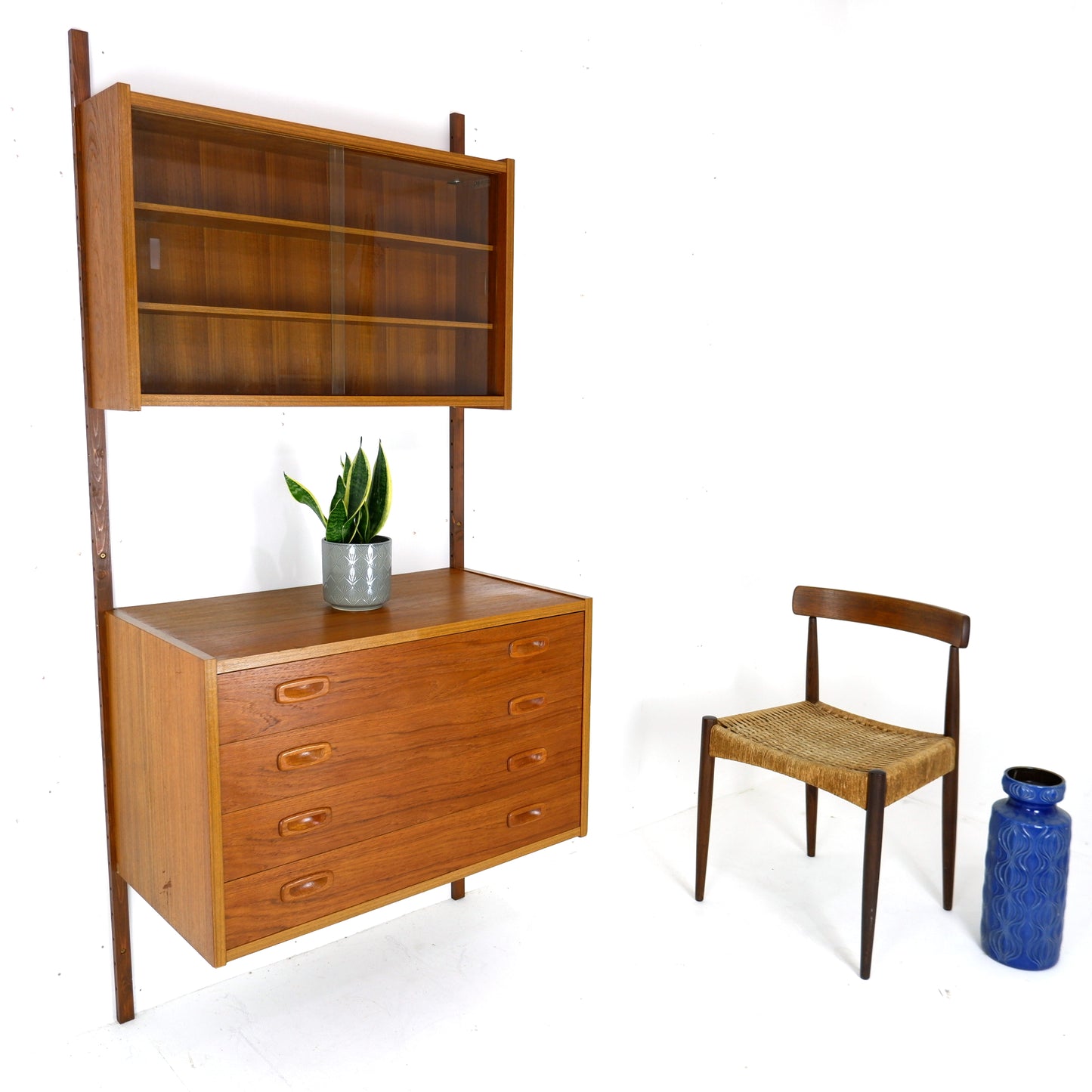 Danish PS System Wall Units / Sideboard - Drawers and Cabinet - Mid Century Shelving