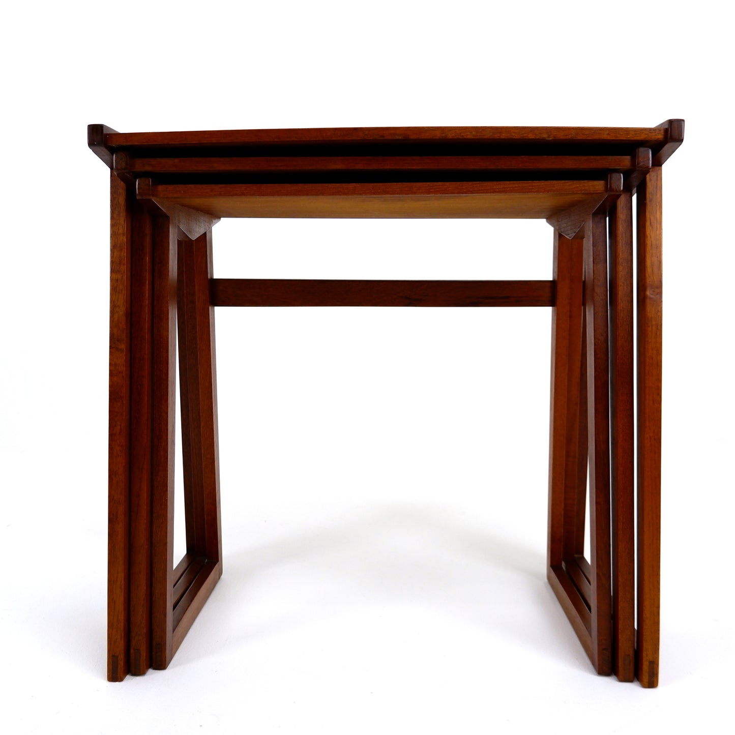 Mid Century Nest of Tables in Teak