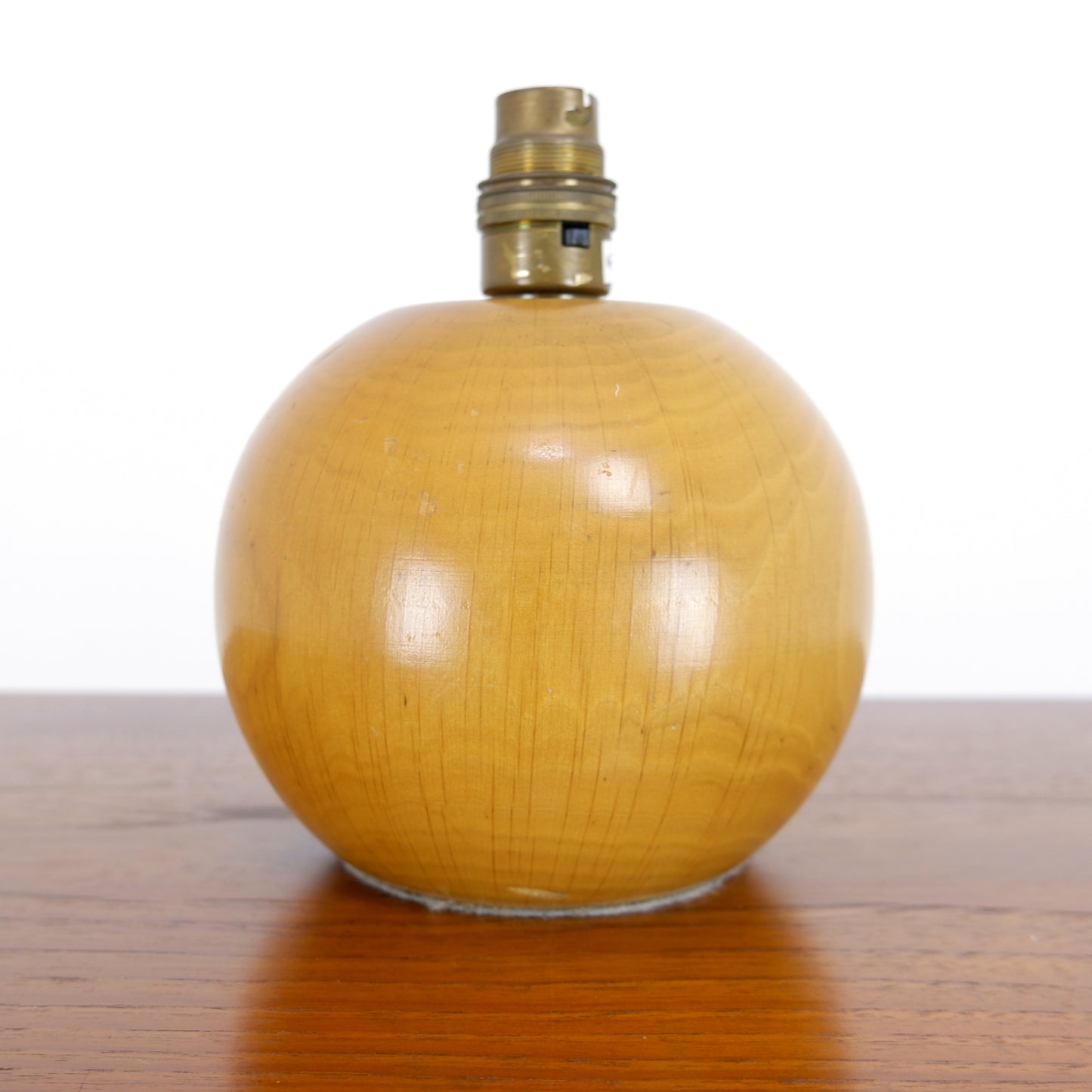 Mid Century Wooden Lamp Base - Vintage 1950's