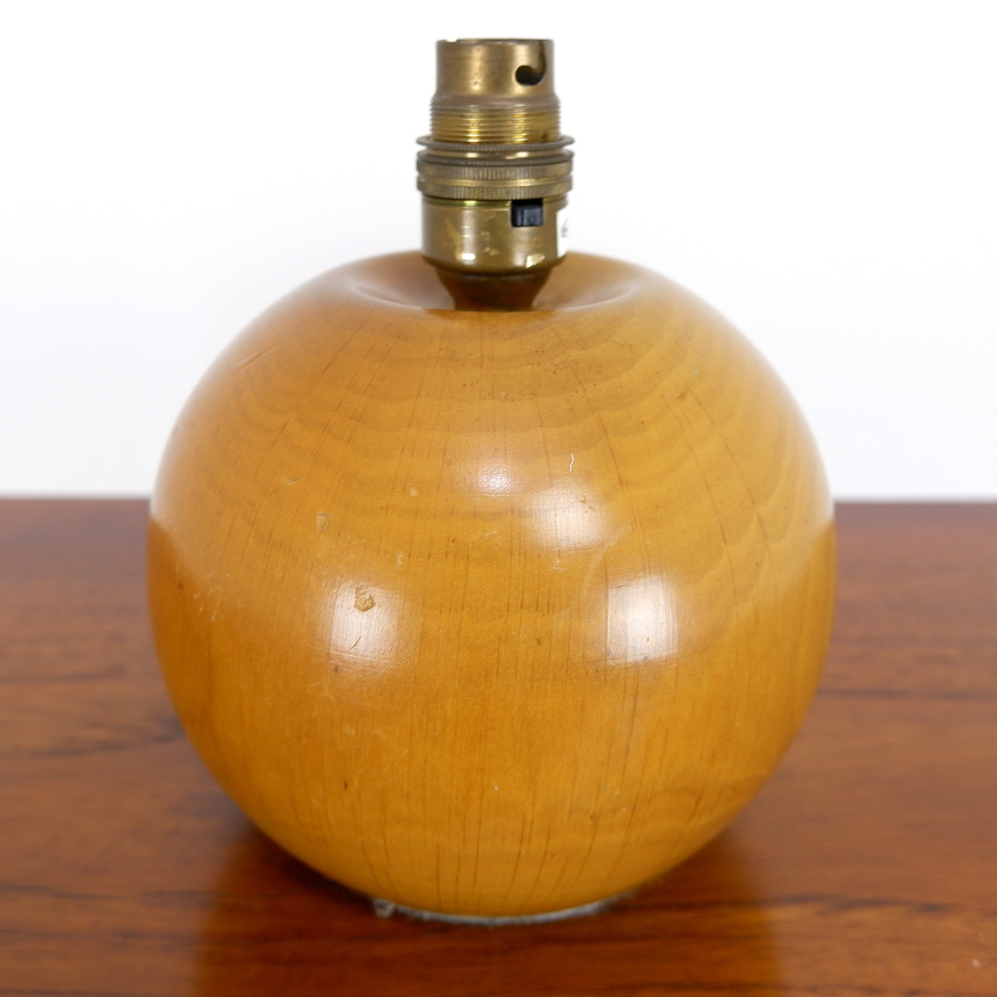 Mid Century Wooden Lamp Base - Vintage 1950's