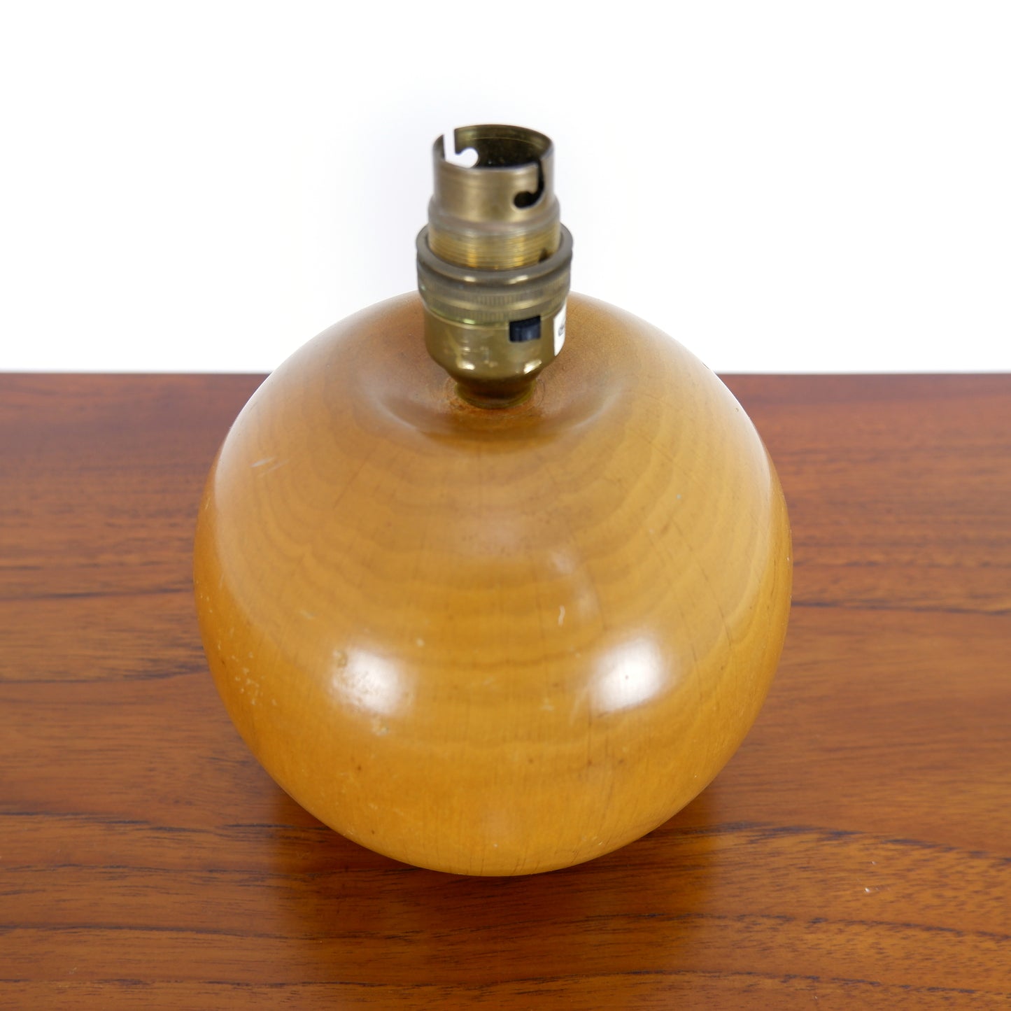Mid Century Wooden Lamp Base - Vintage 1950's