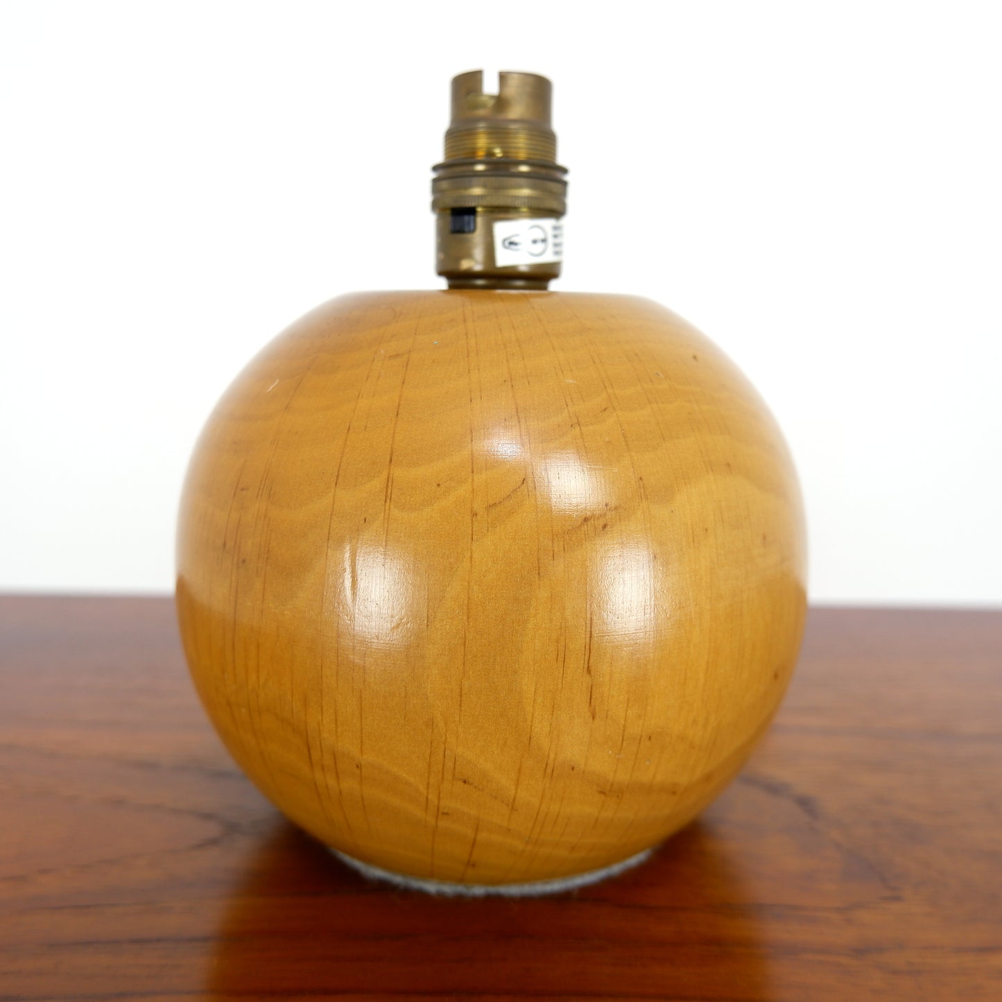 Mid Century Wooden Lamp Base - Vintage 1950's