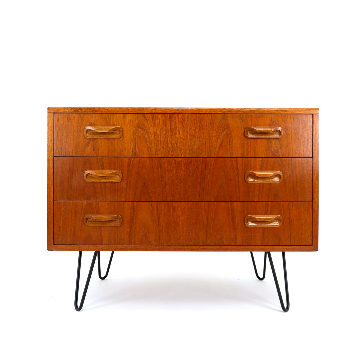 Mid Century G PLAN Teak Chest of Drawers on Hairpin Legs - Sideboard