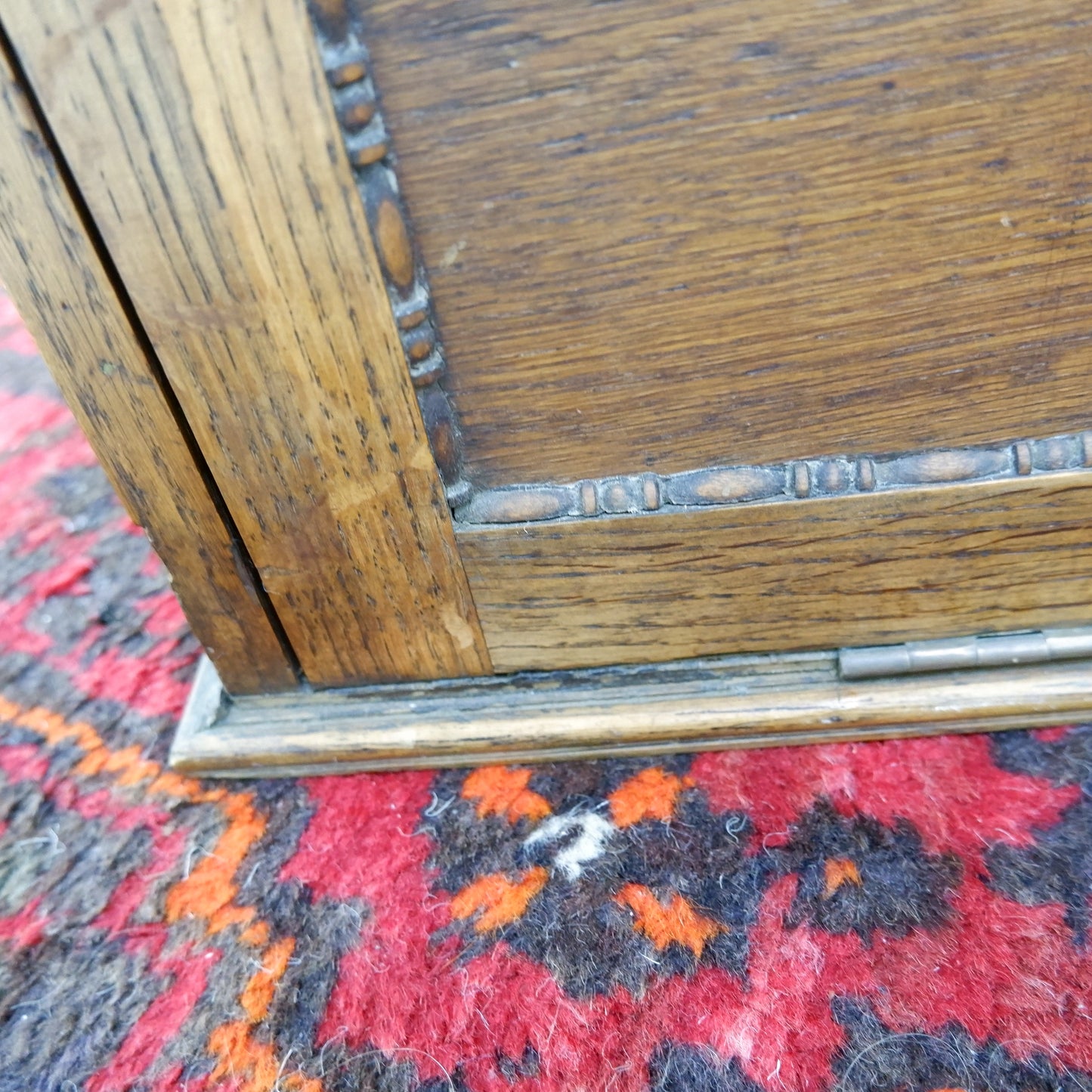 Antique Art Deco/Art Nouveau Oak Blanket Box or Storage Chest
