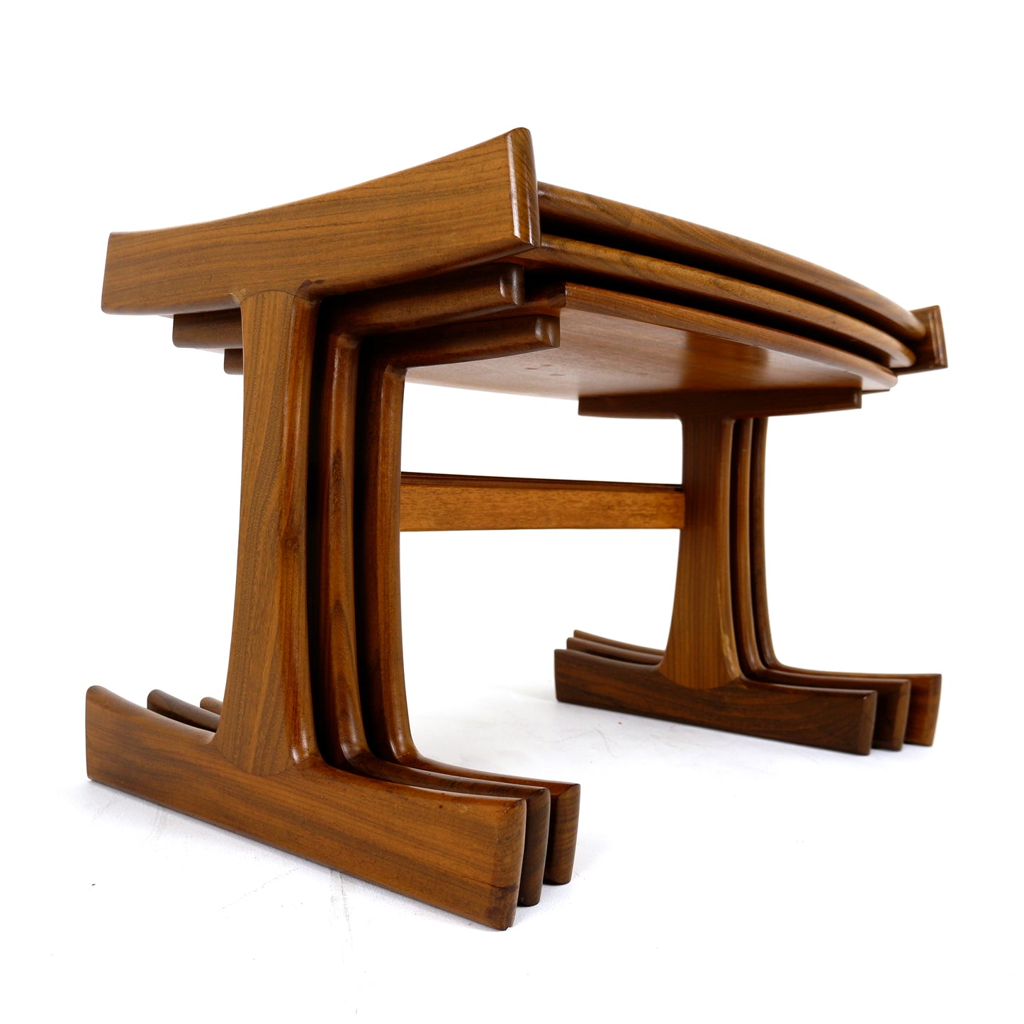 Mid Century G PLAN Nest of Coffee Tables in Teak - Katrina Range