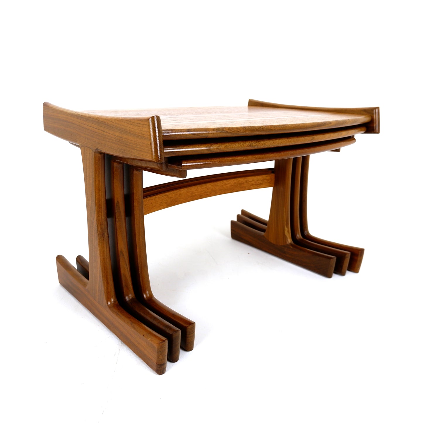 Mid Century G PLAN Nest of Coffee Tables in Teak - Katrina Range