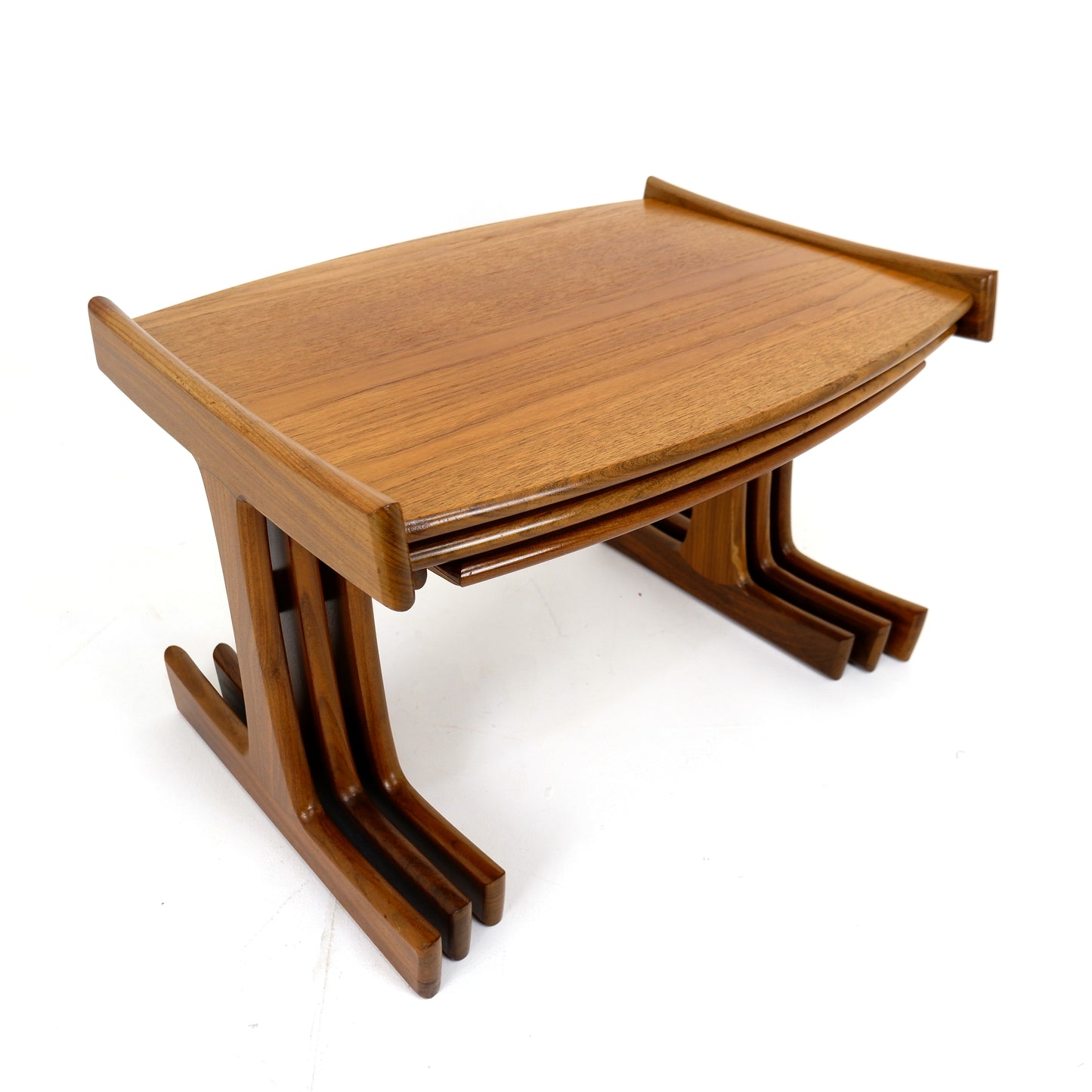 Mid Century G PLAN Nest of Coffee Tables in Teak - Katrina Range
