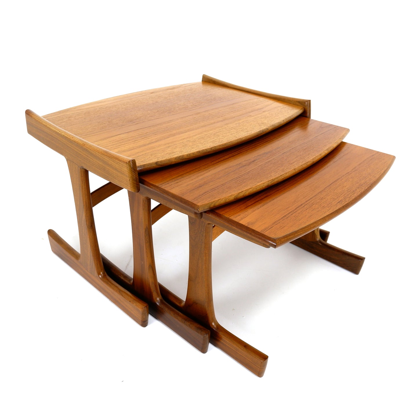 Mid Century G PLAN Nest of Coffee Tables in Teak - Katrina Range