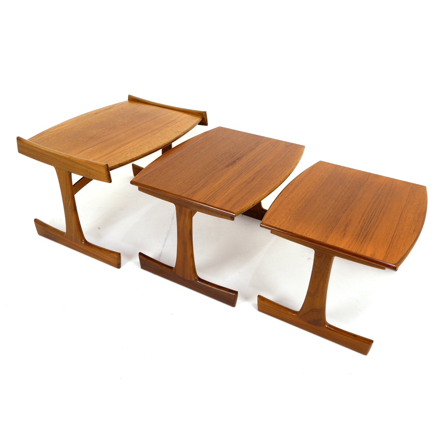 Mid Century G PLAN Nest of Coffee Tables in Teak - Katrina Range