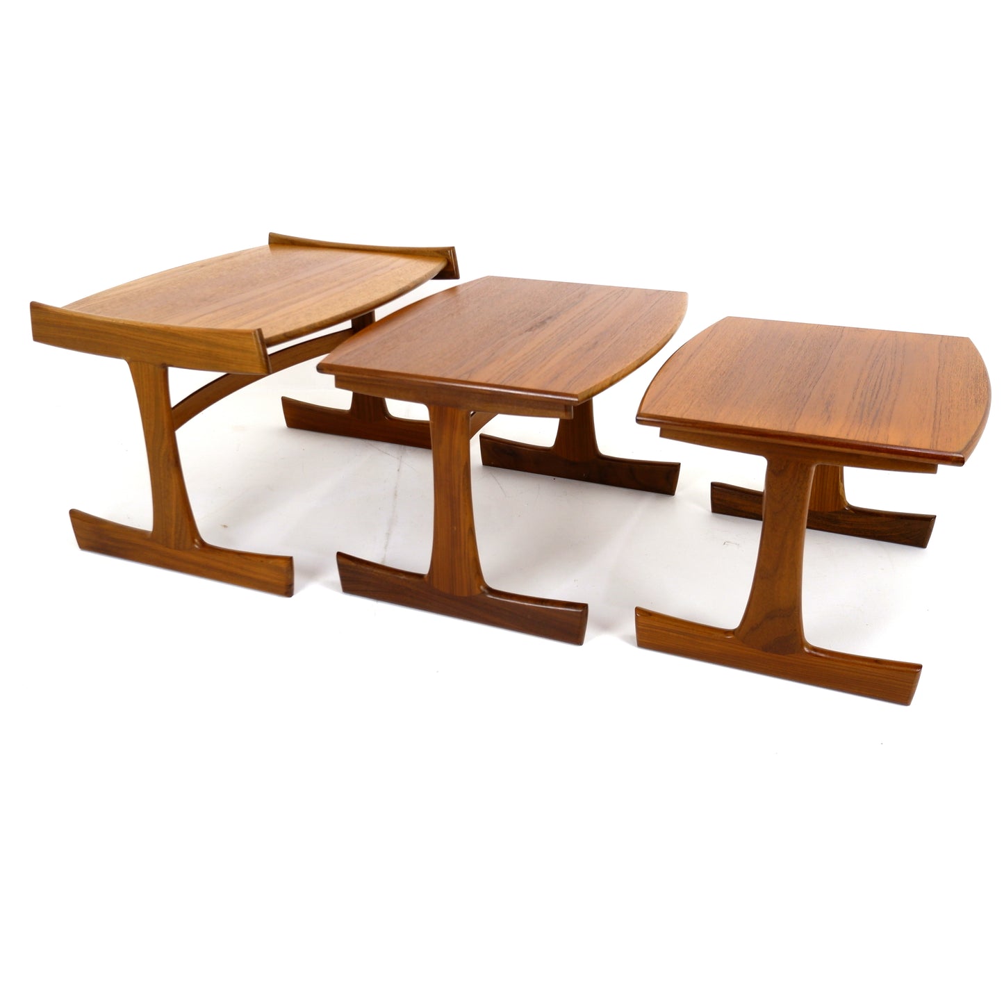 Mid Century G PLAN Nest of Coffee Tables in Teak - Katrina Range