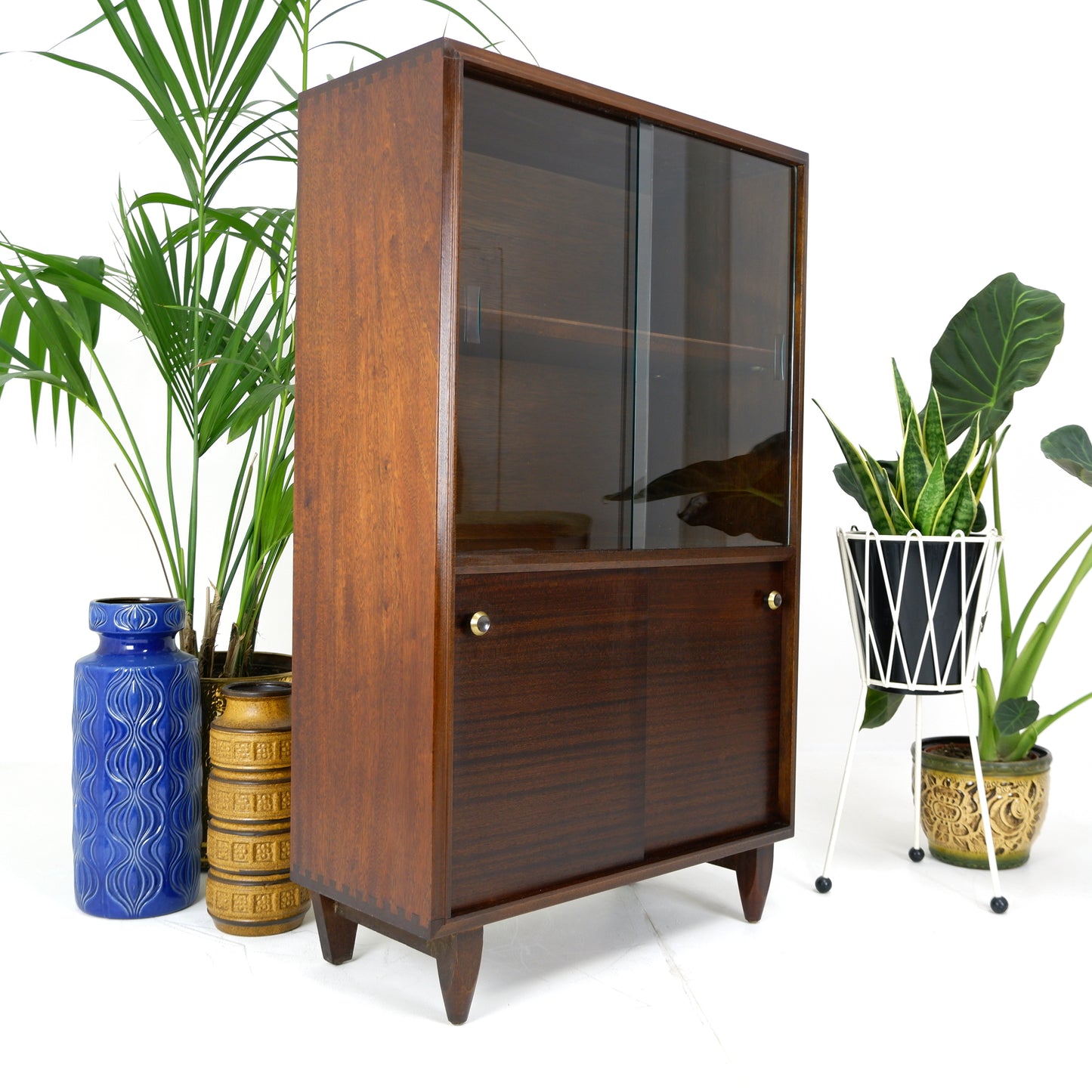 Mid Century Beaver & Tapley Rosewood Display/Drinks Cabinet/Bookcase - Multi Width Range