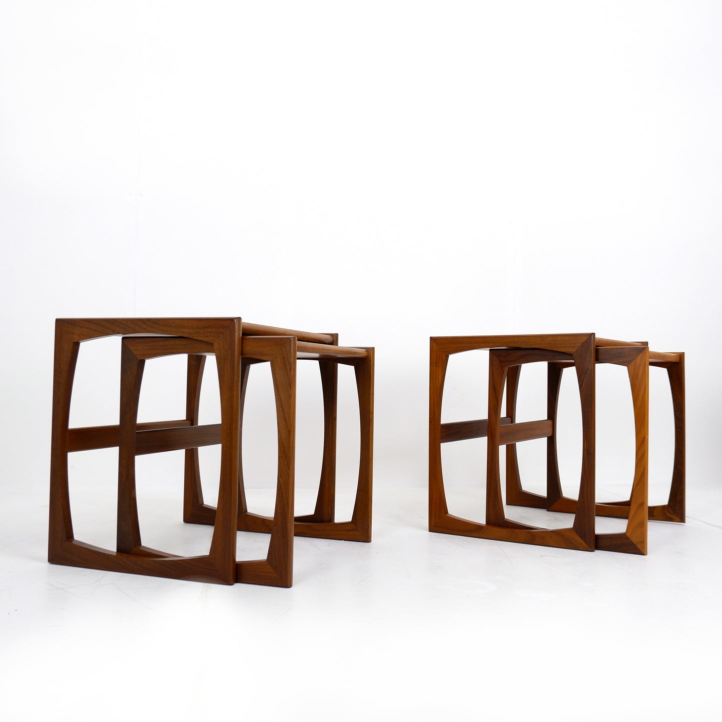Pair of G PLAN Quadrille Nested End/Lamp Tables or Bedside Tables