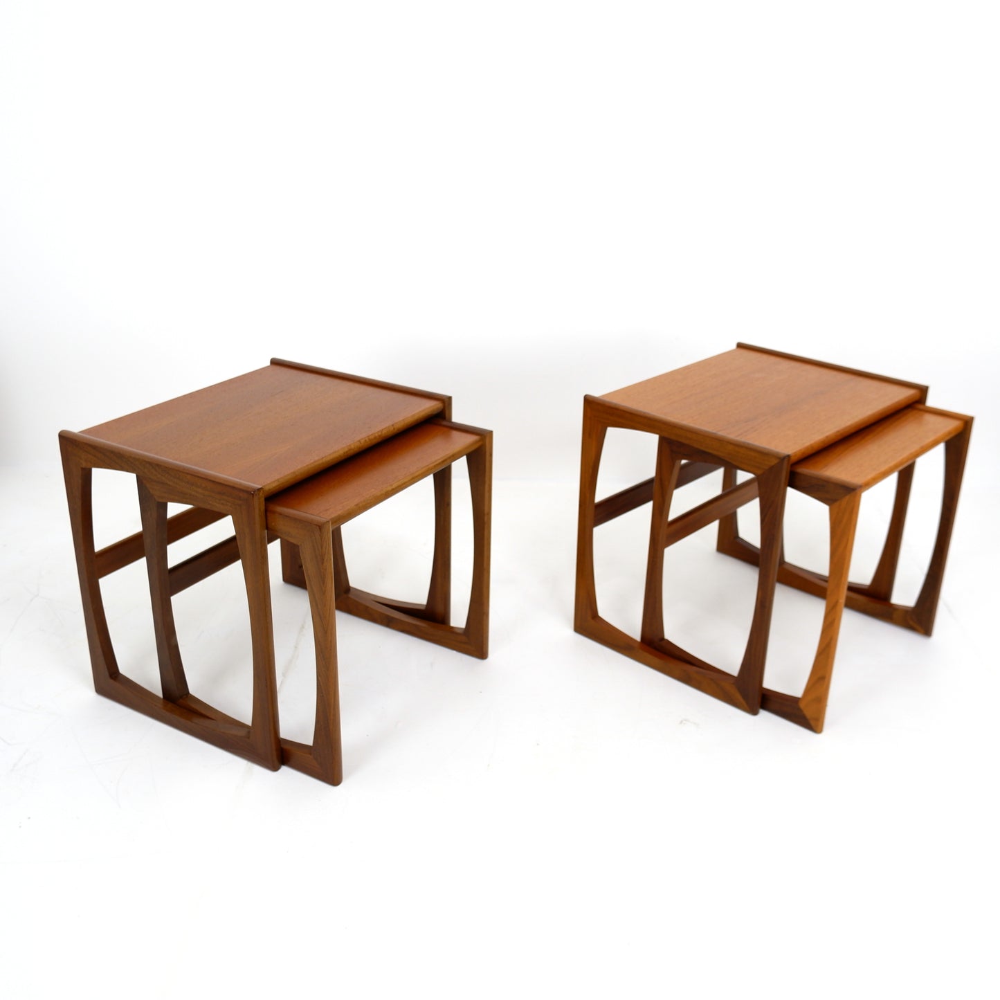 Pair of G PLAN Quadrille Nested End/Lamp Tables or Bedside Tables