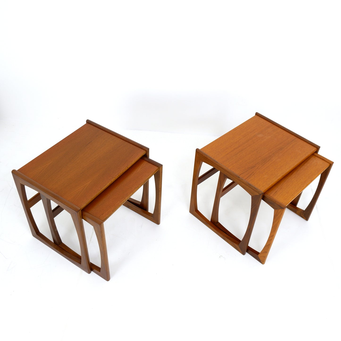 Pair of G PLAN Quadrille Nested End/Lamp Tables or Bedside Tables