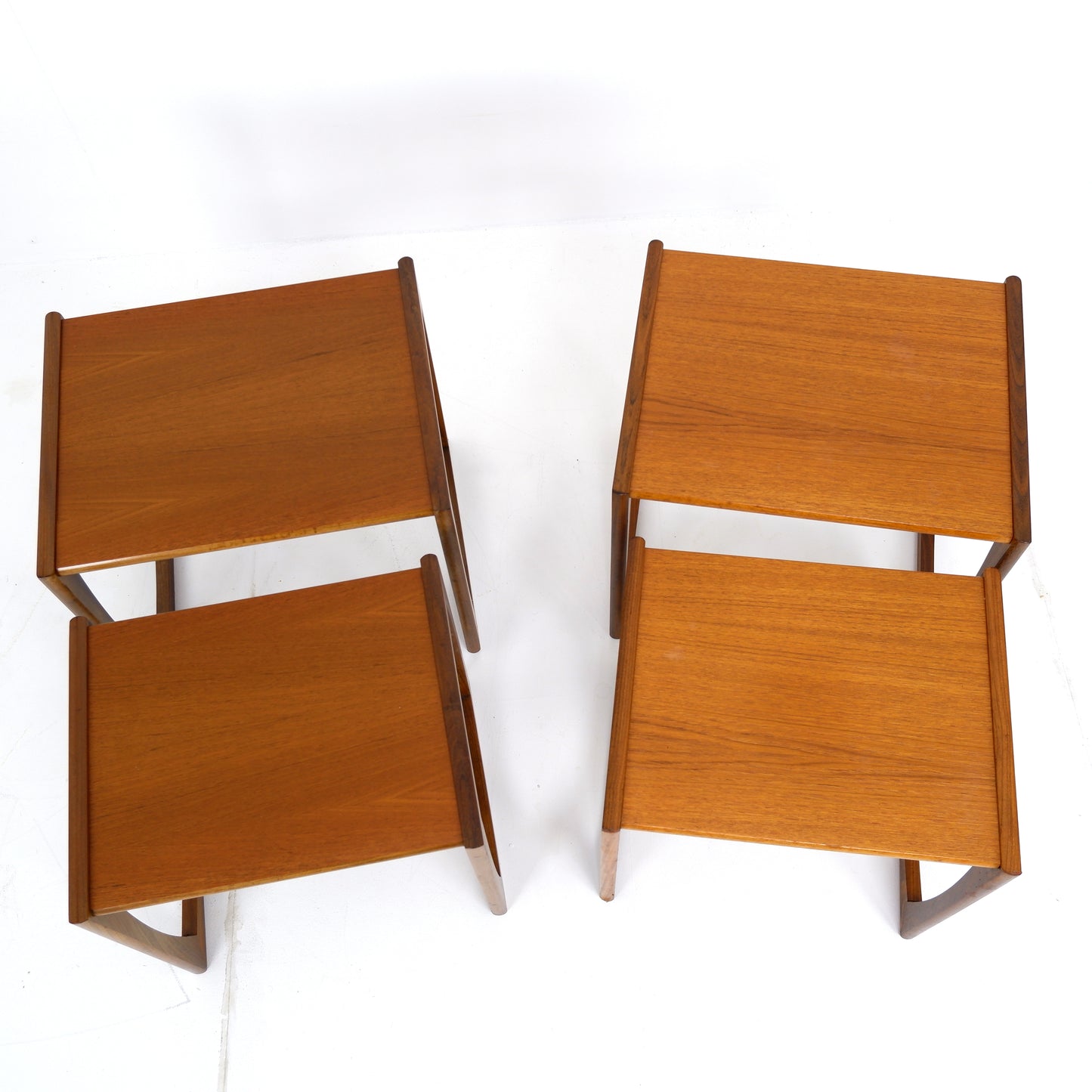 Pair of G PLAN Quadrille Nested End/Lamp Tables or Bedside Tables