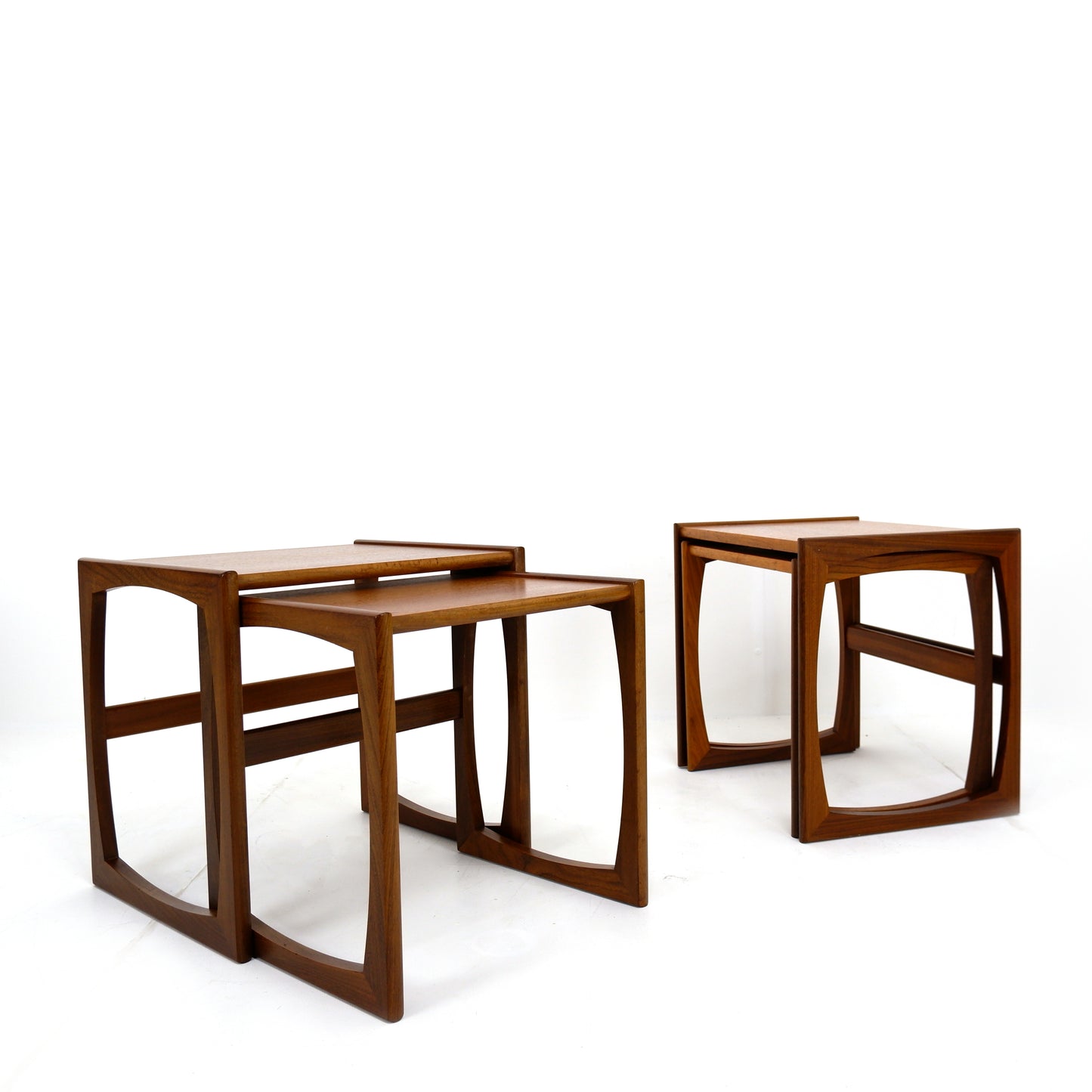 Pair of G PLAN Quadrille Nested End/Lamp Tables or Bedside Tables