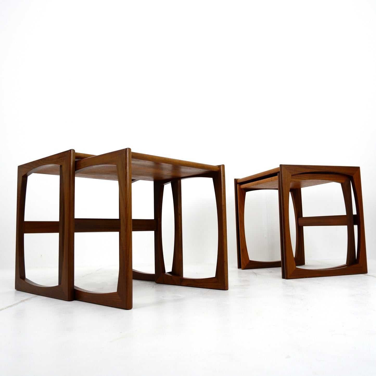 Pair of G PLAN Quadrille Nested End/Lamp Tables or Bedside Tables