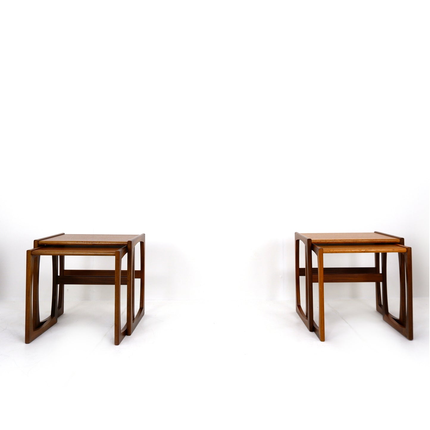 Pair of G PLAN Quadrille Nested End/Lamp Tables or Bedside Tables