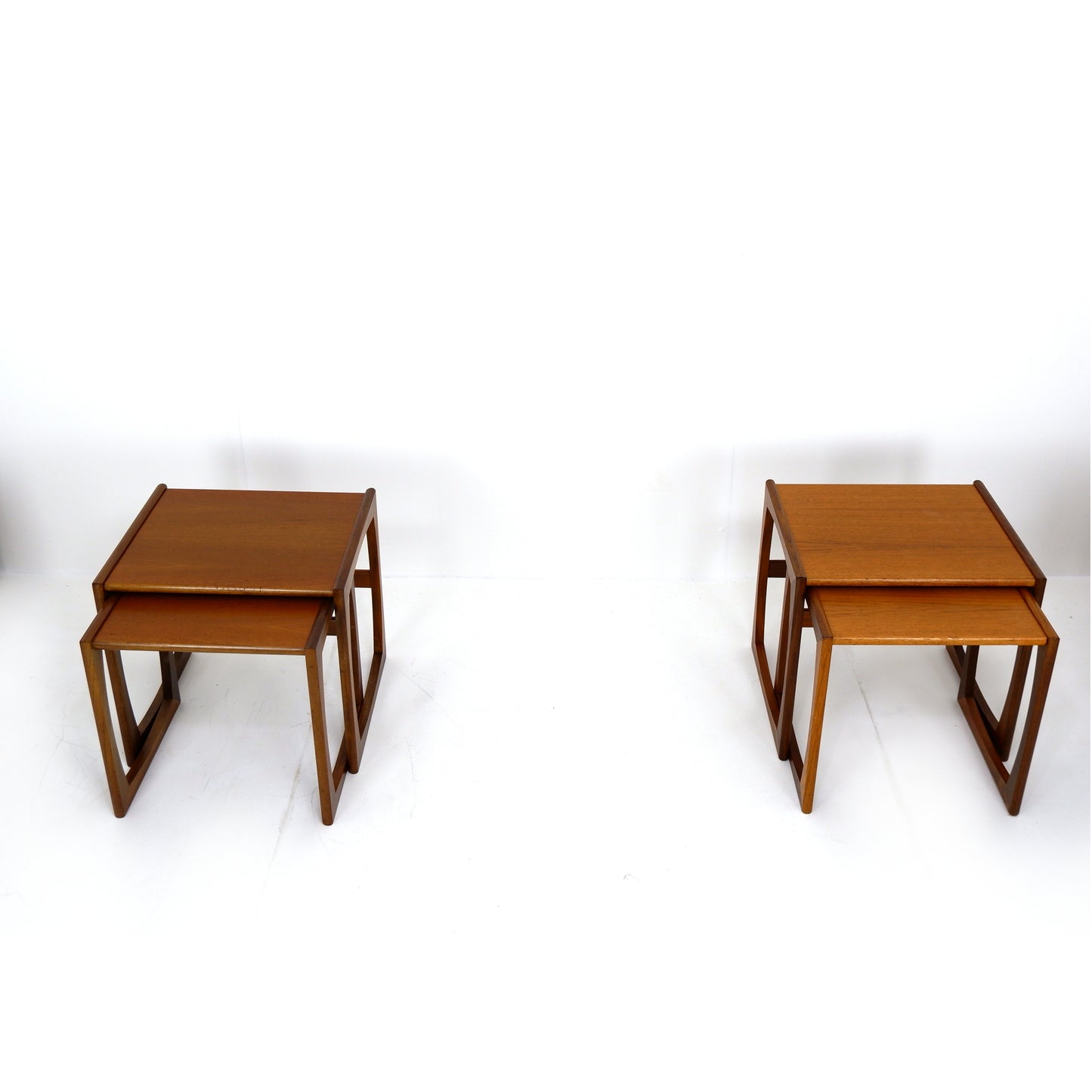 Pair of G PLAN Quadrille Nested End/Lamp Tables or Bedside Tables