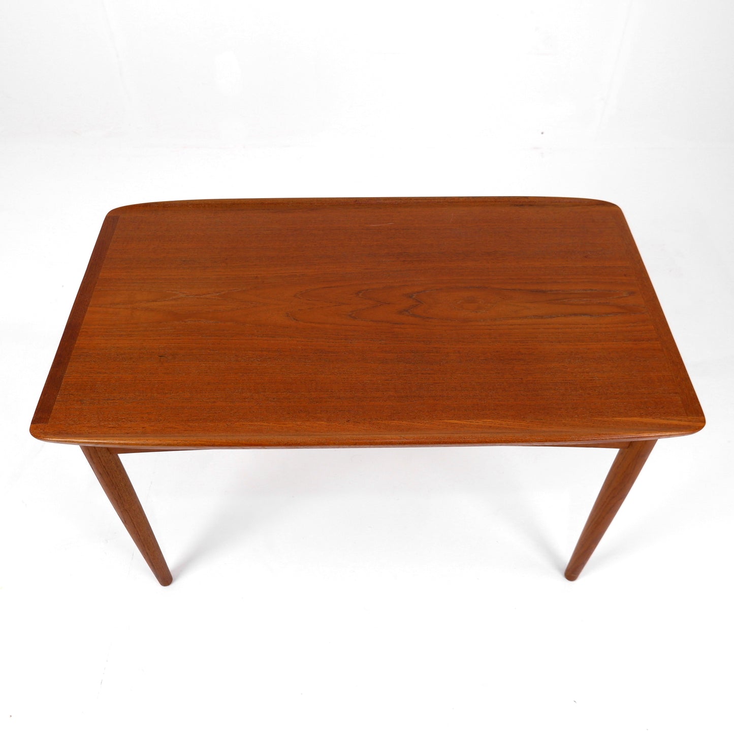 Danish Modern Coffee Table by MOBELINTARSIA in Teak - Mid Century