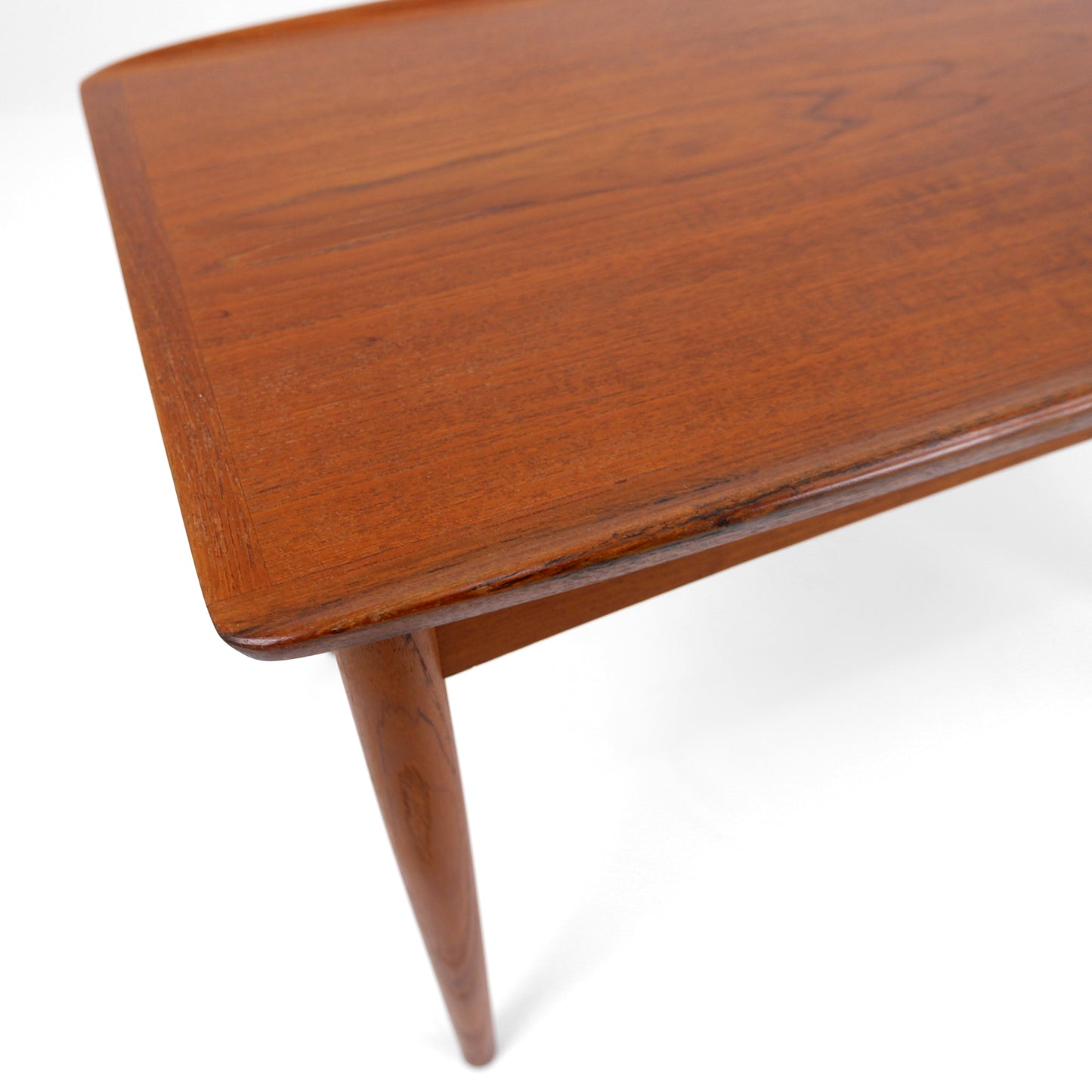 Danish Modern Coffee Table by MOBELINTARSIA in Teak - Mid Century